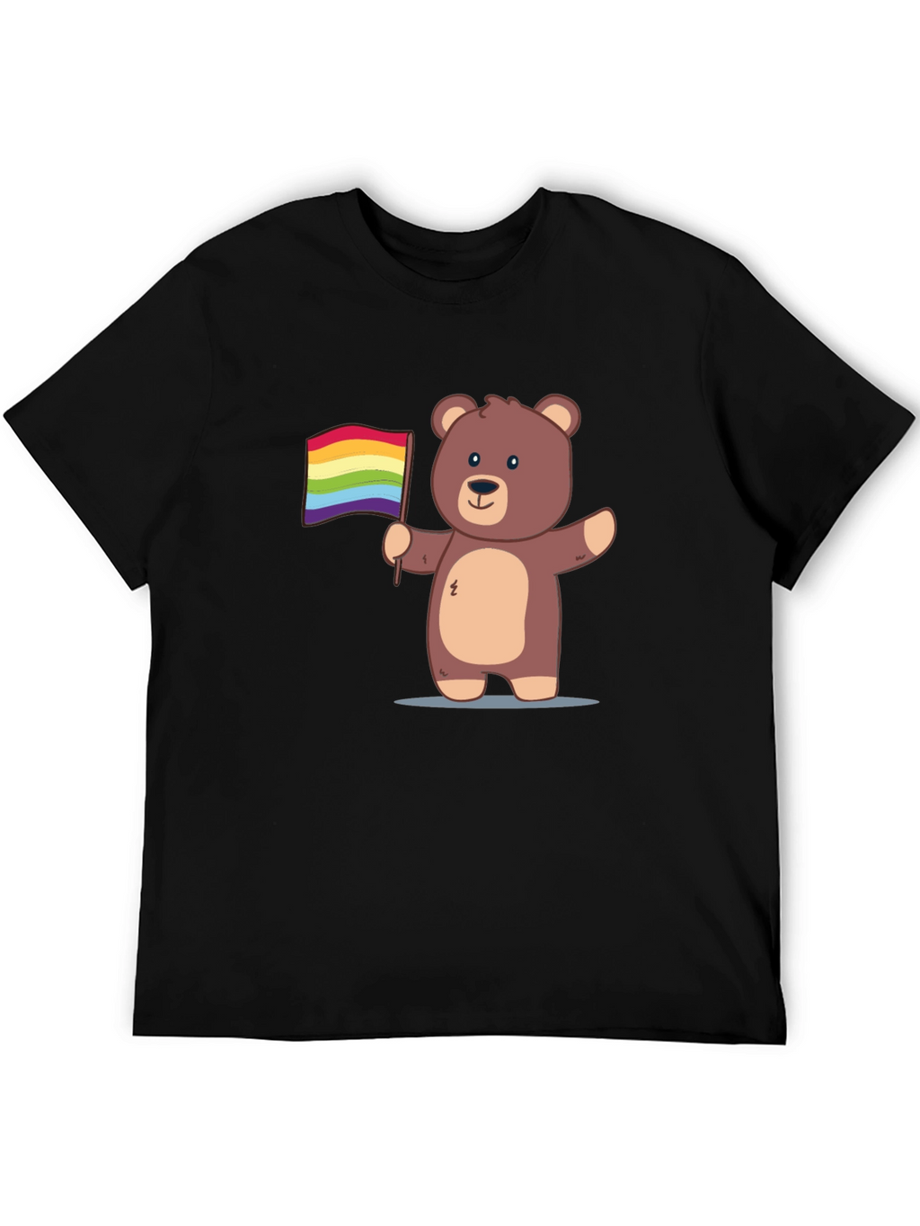 Pride Bear T-Shirt - Cute Cartoon Graphic Tee