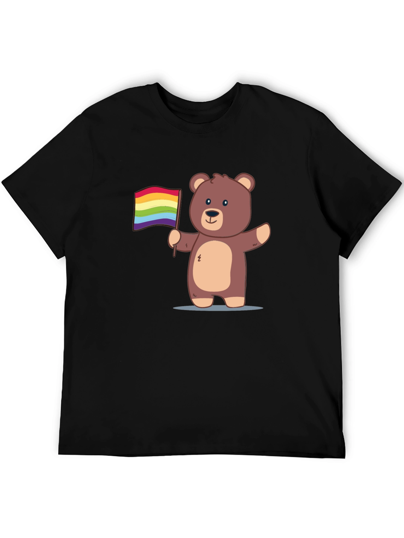 Pride Bear T-Shirt - Cute Cartoon Graphic Tee