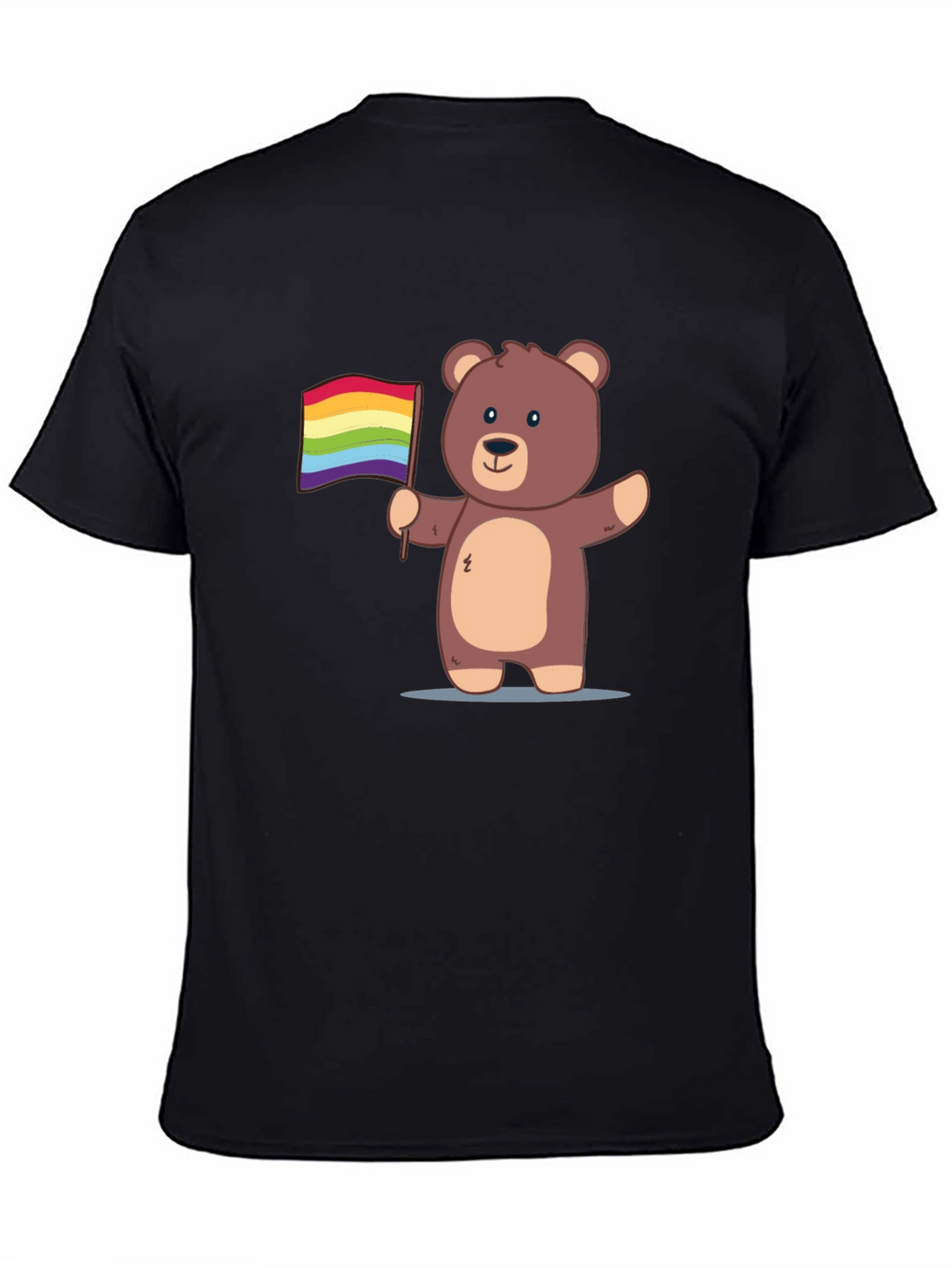 Pride Bear T-Shirt - Cute Cartoon Graphic Tee