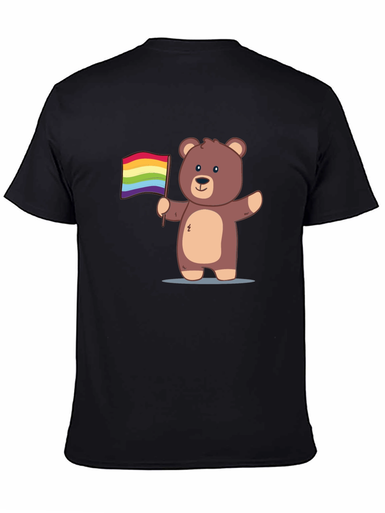 Pride Bear T-Shirt - Cute Cartoon Graphic Tee