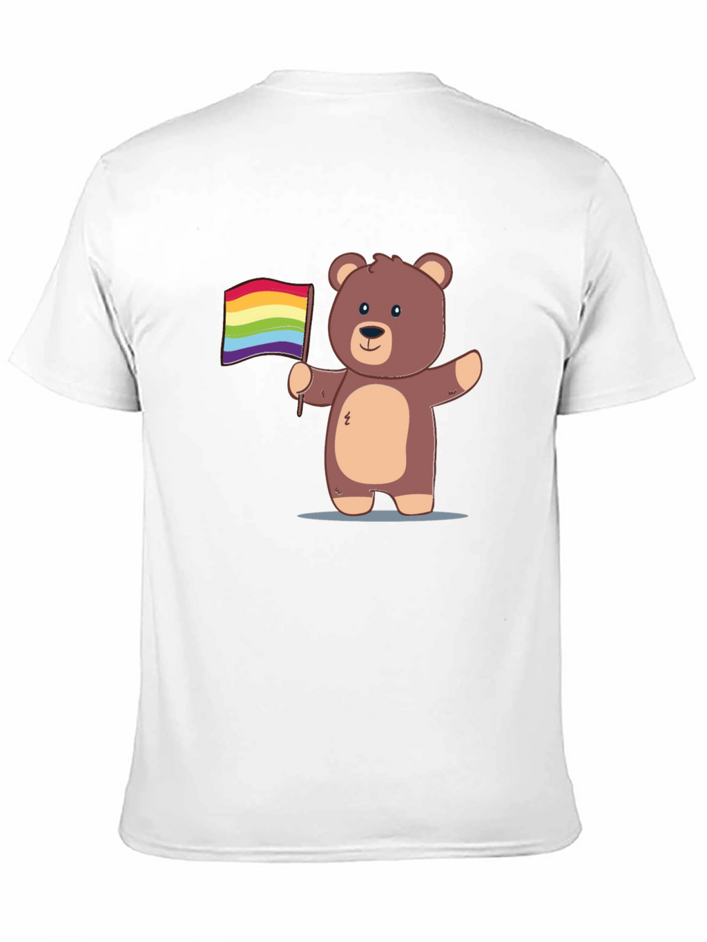 Pride Bear T-Shirt - Cute Cartoon Graphic Tee