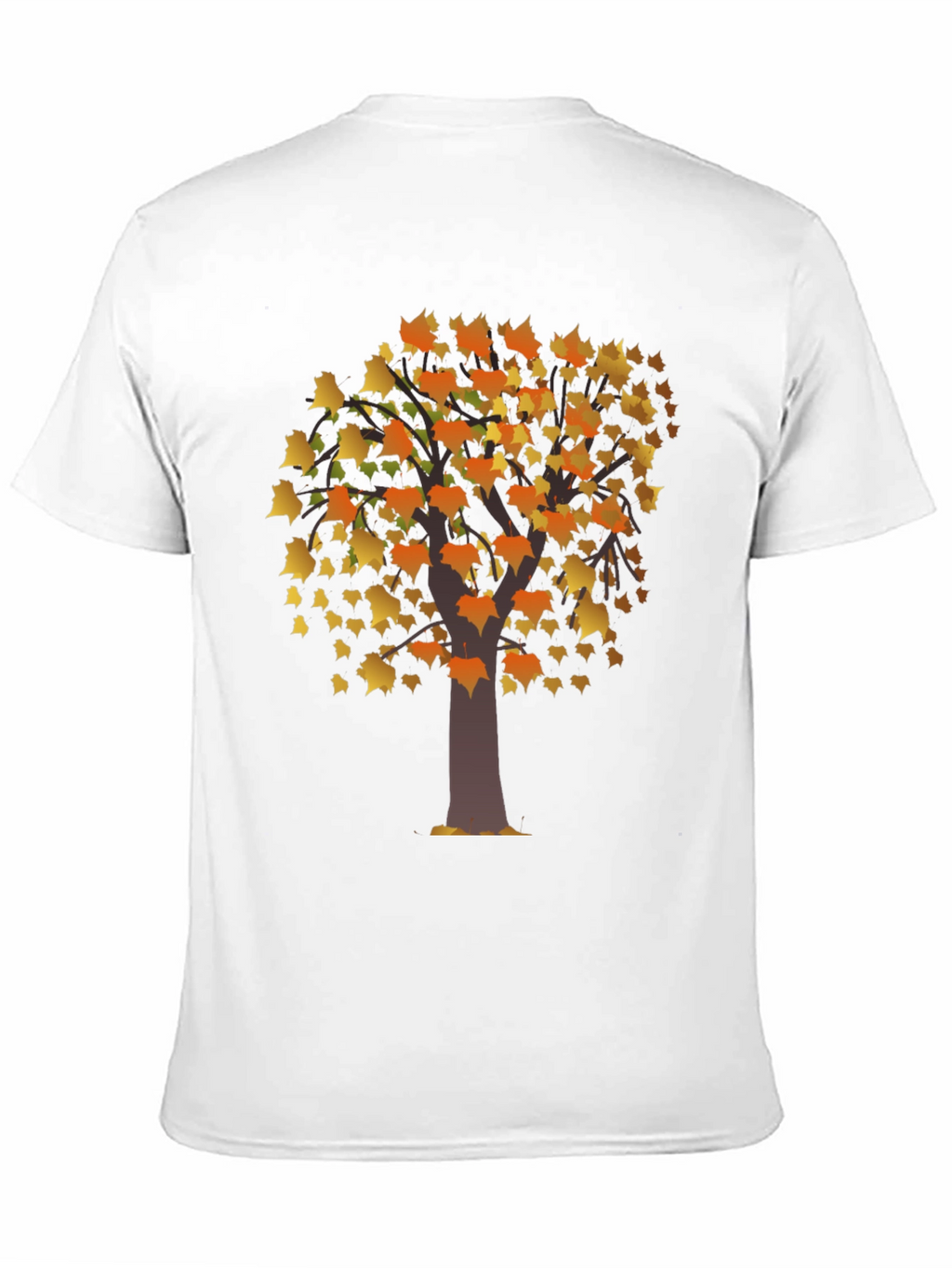 Autumn Tree Graphic Tee - Fall Season Apparel