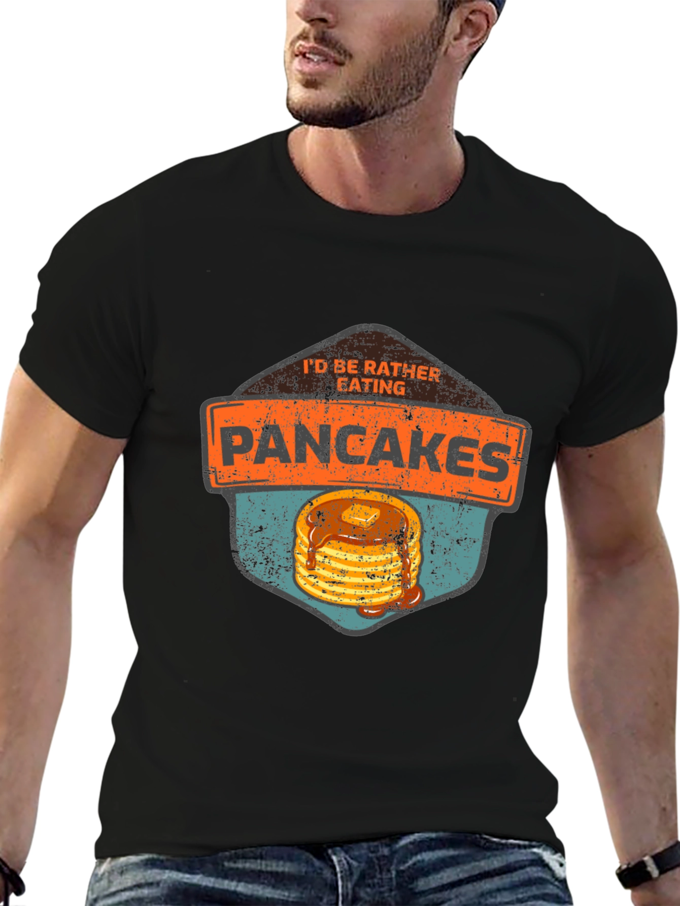 Pancakes Graphic T-Shirt - Foodie Tee
