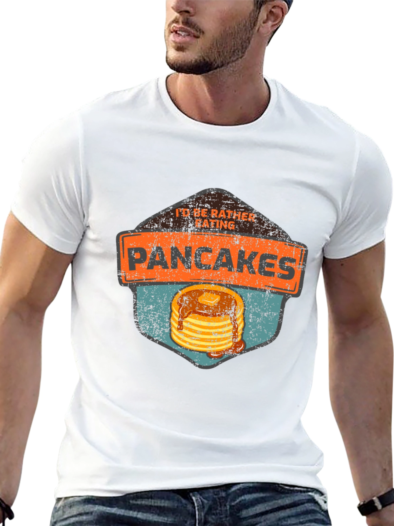 Pancakes Graphic T-Shirt - Foodie Tee