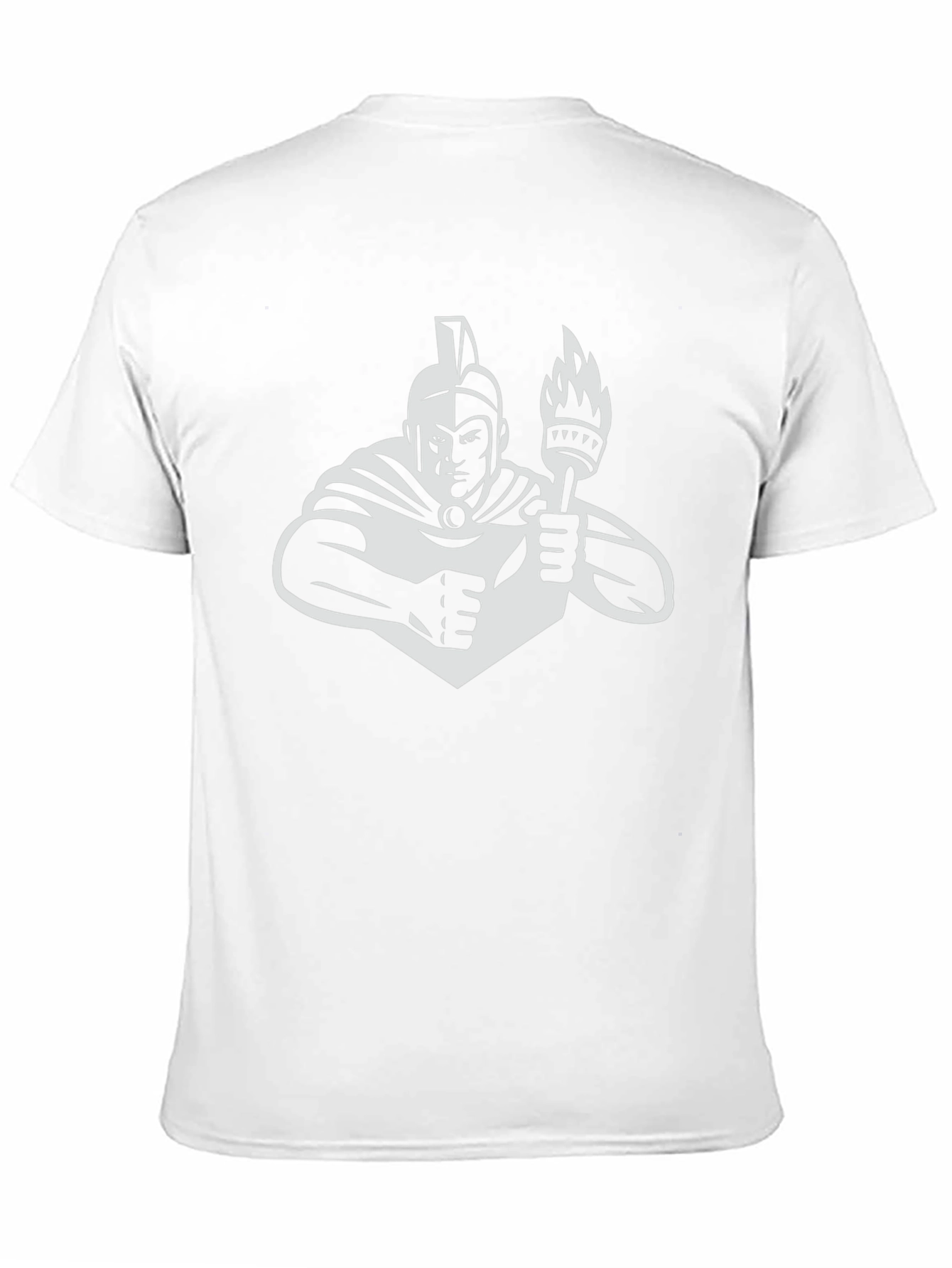 Spartan Torch T-Shirt - Black Graphic Tee
