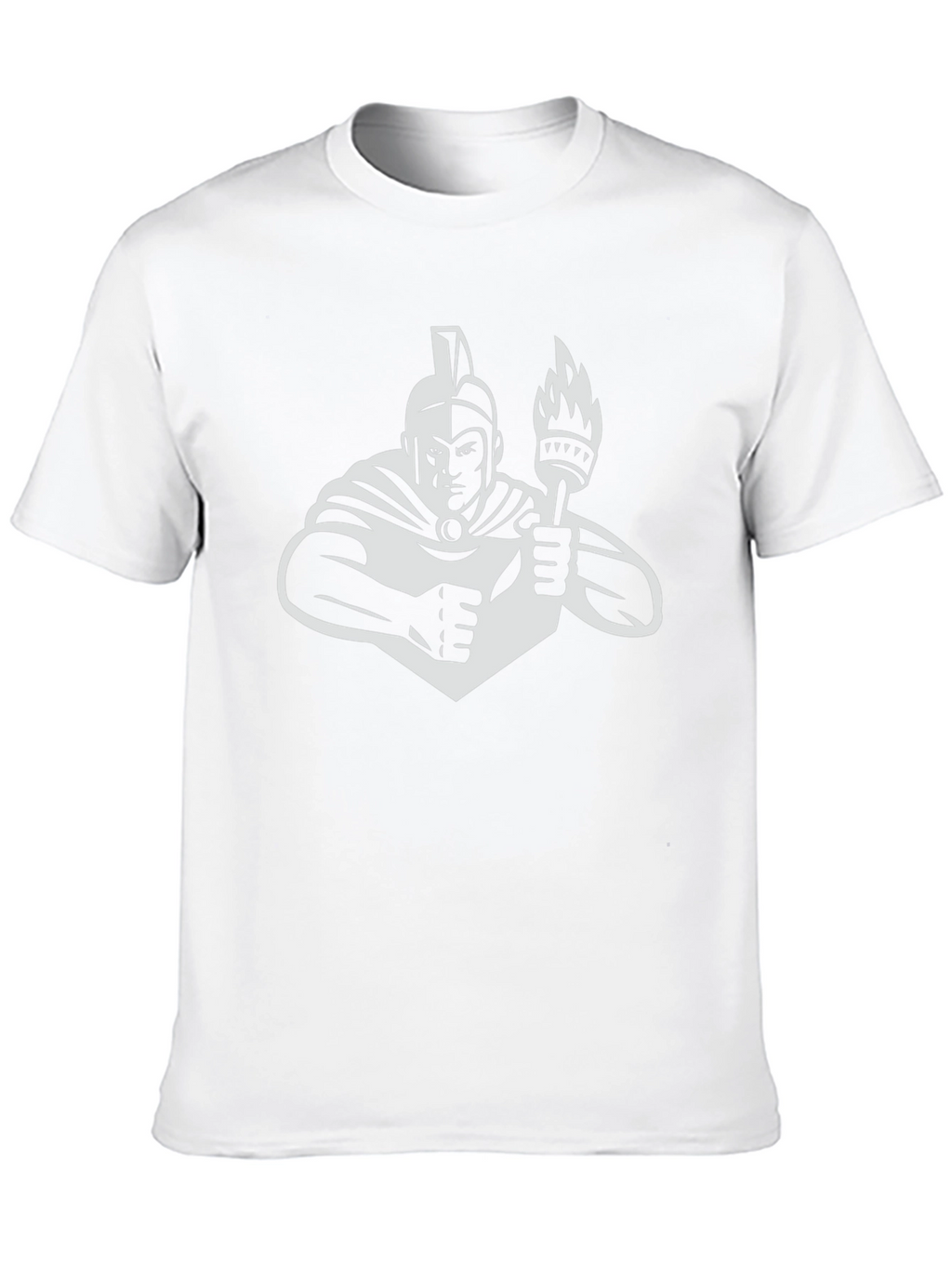 Spartan Torch T-Shirt - Black Graphic Tee