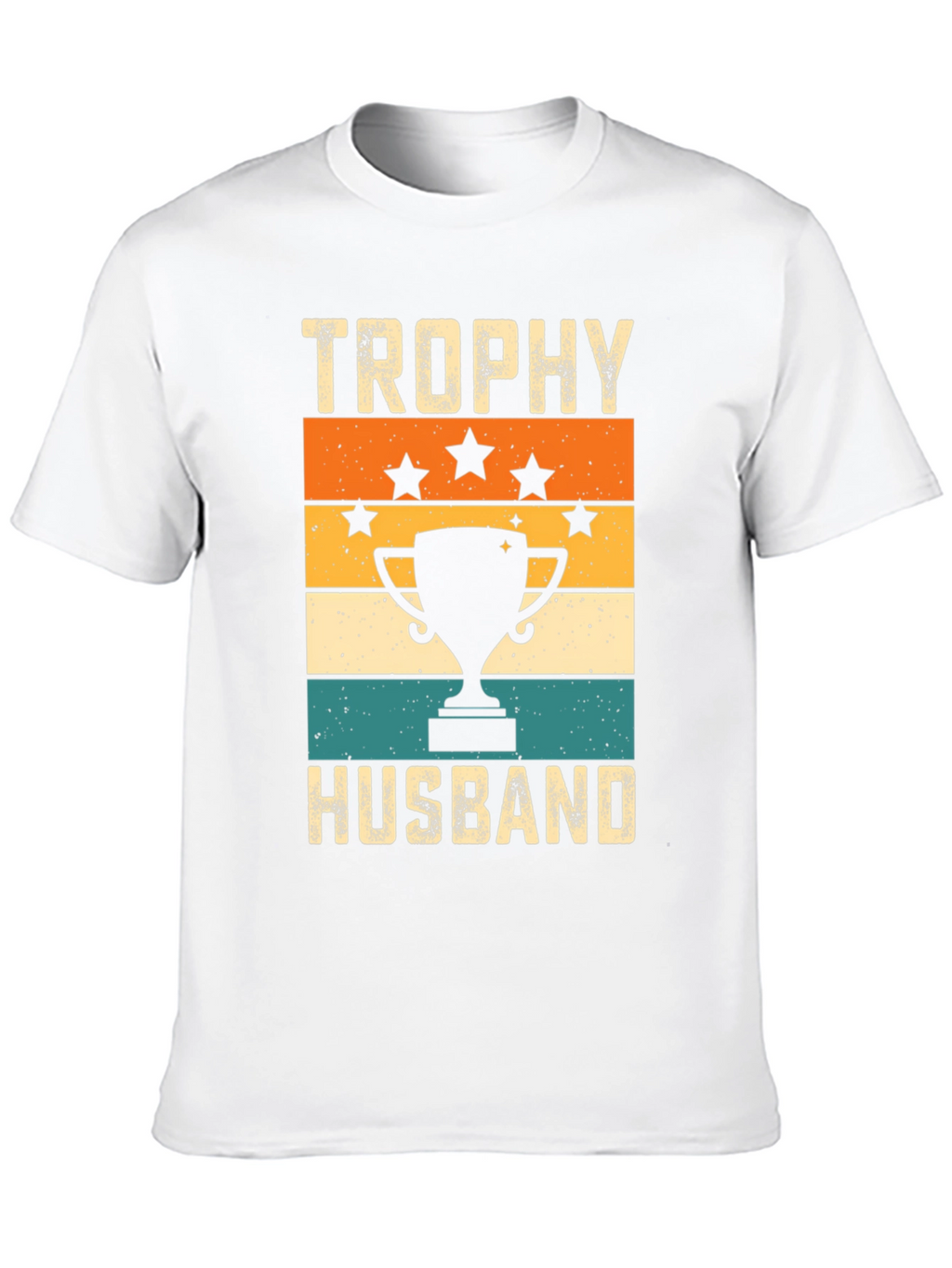 Trophy Husband Graphic T-Shirt - Retro Style