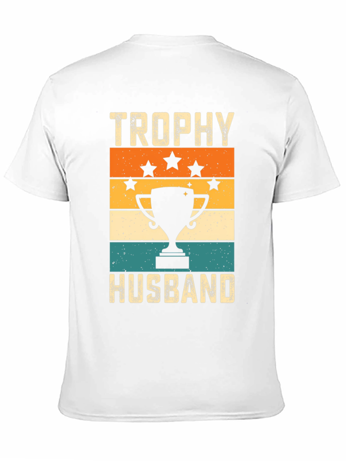Trophy Husband Graphic T-Shirt - Retro Style