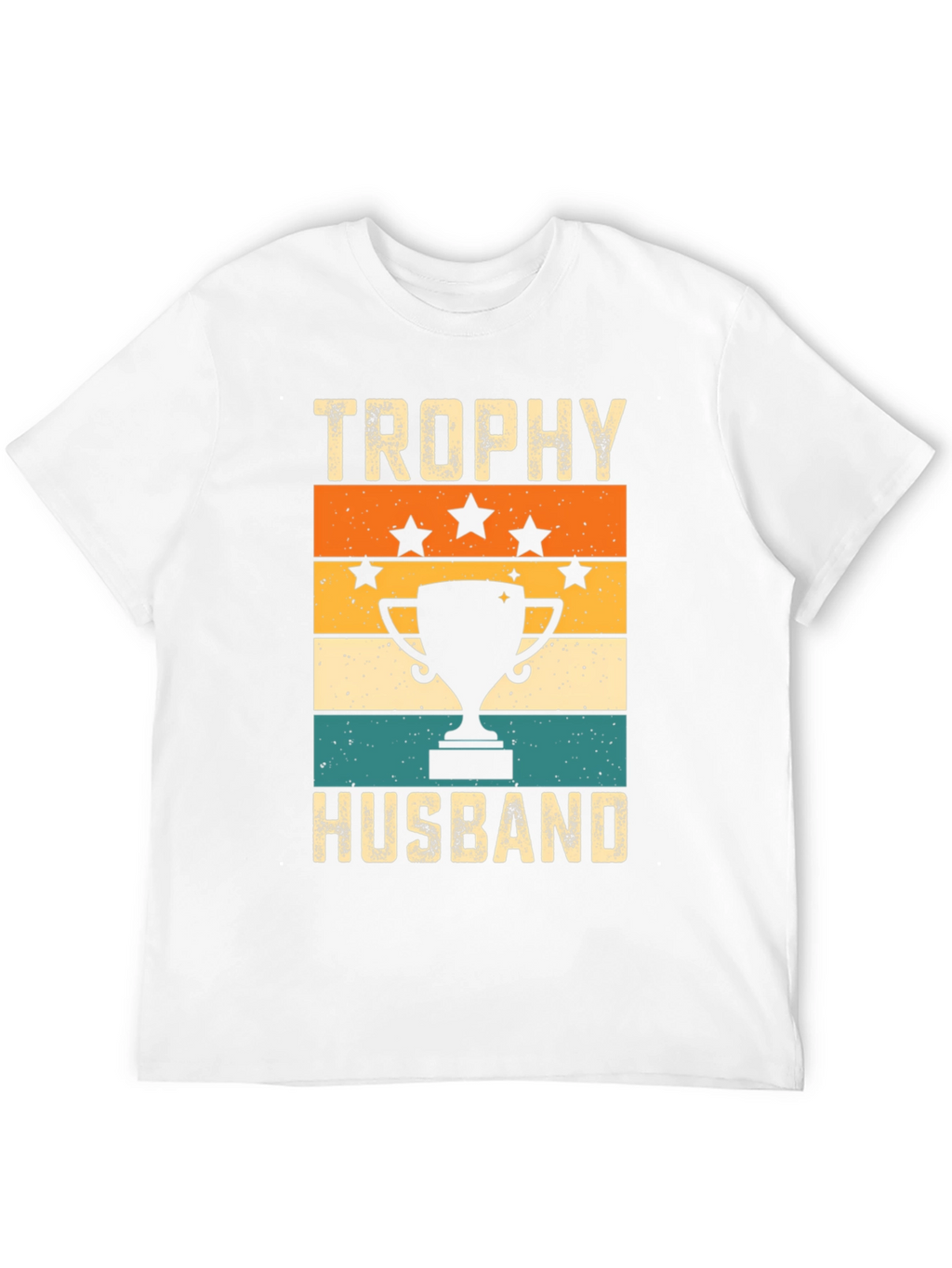 Trophy Husband Graphic T-Shirt - Retro Style