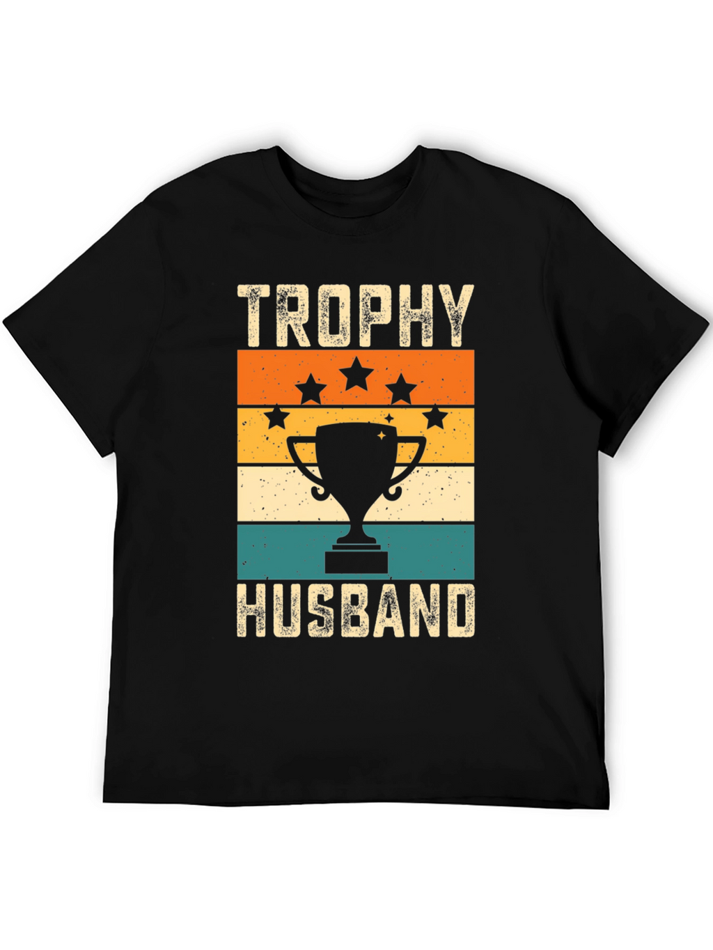 Trophy Husband Graphic T-Shirt - Retro Style