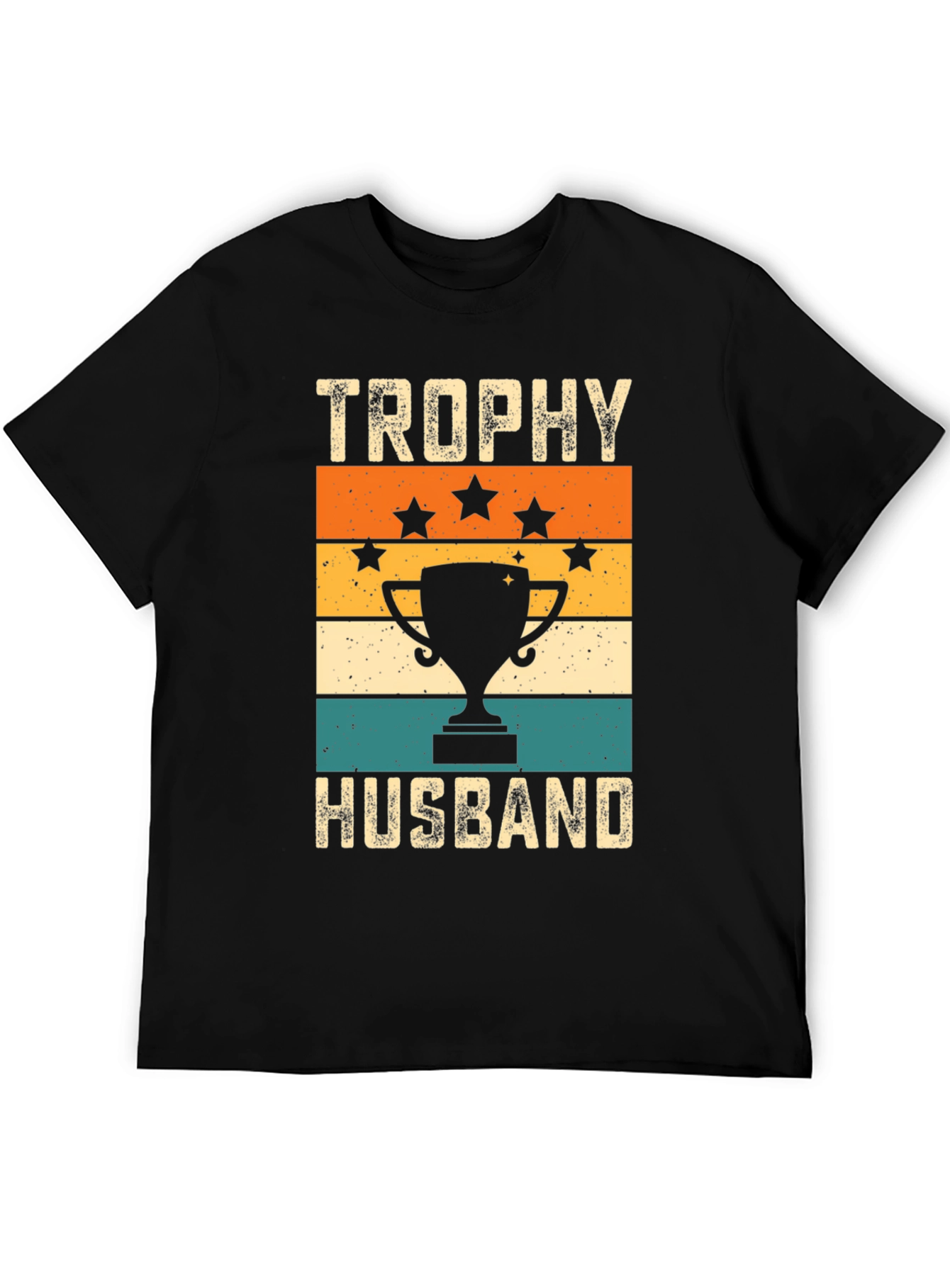 Trophy Husband Graphic T-Shirt - Retro Style