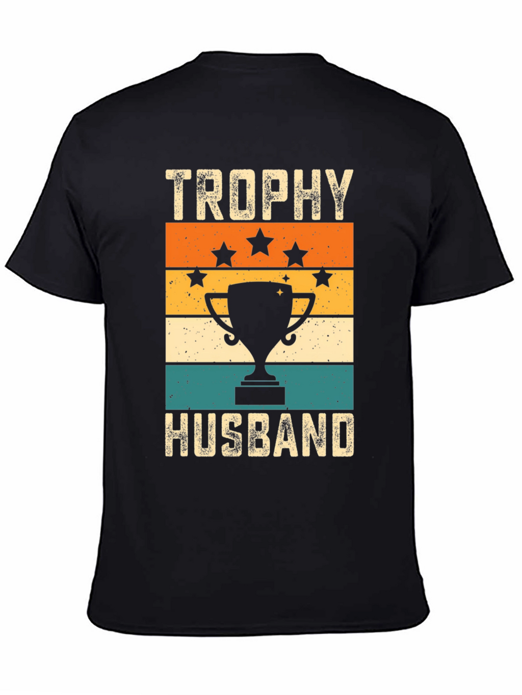 Trophy Husband Graphic T-Shirt - Retro Style