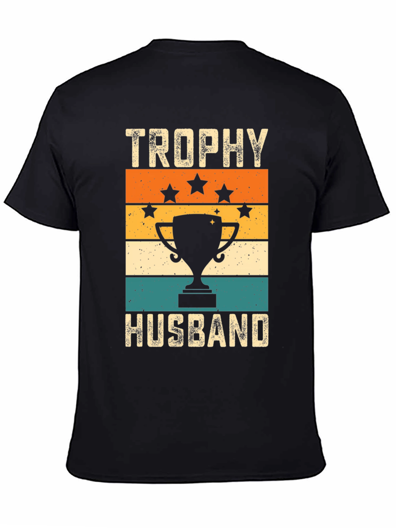 Trophy Husband Graphic T-Shirt - Retro Style