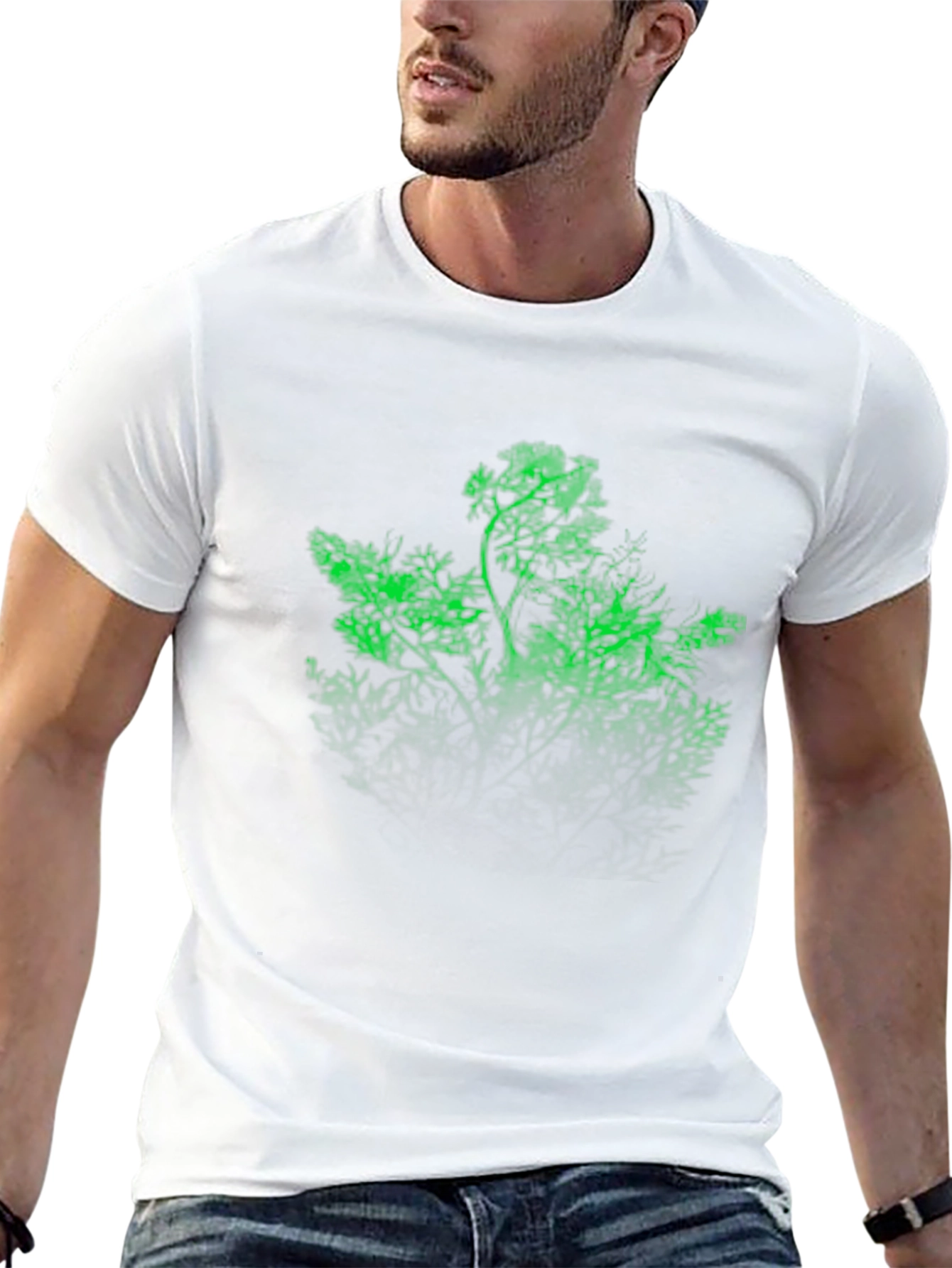 Glow Tree Black T-Shirt