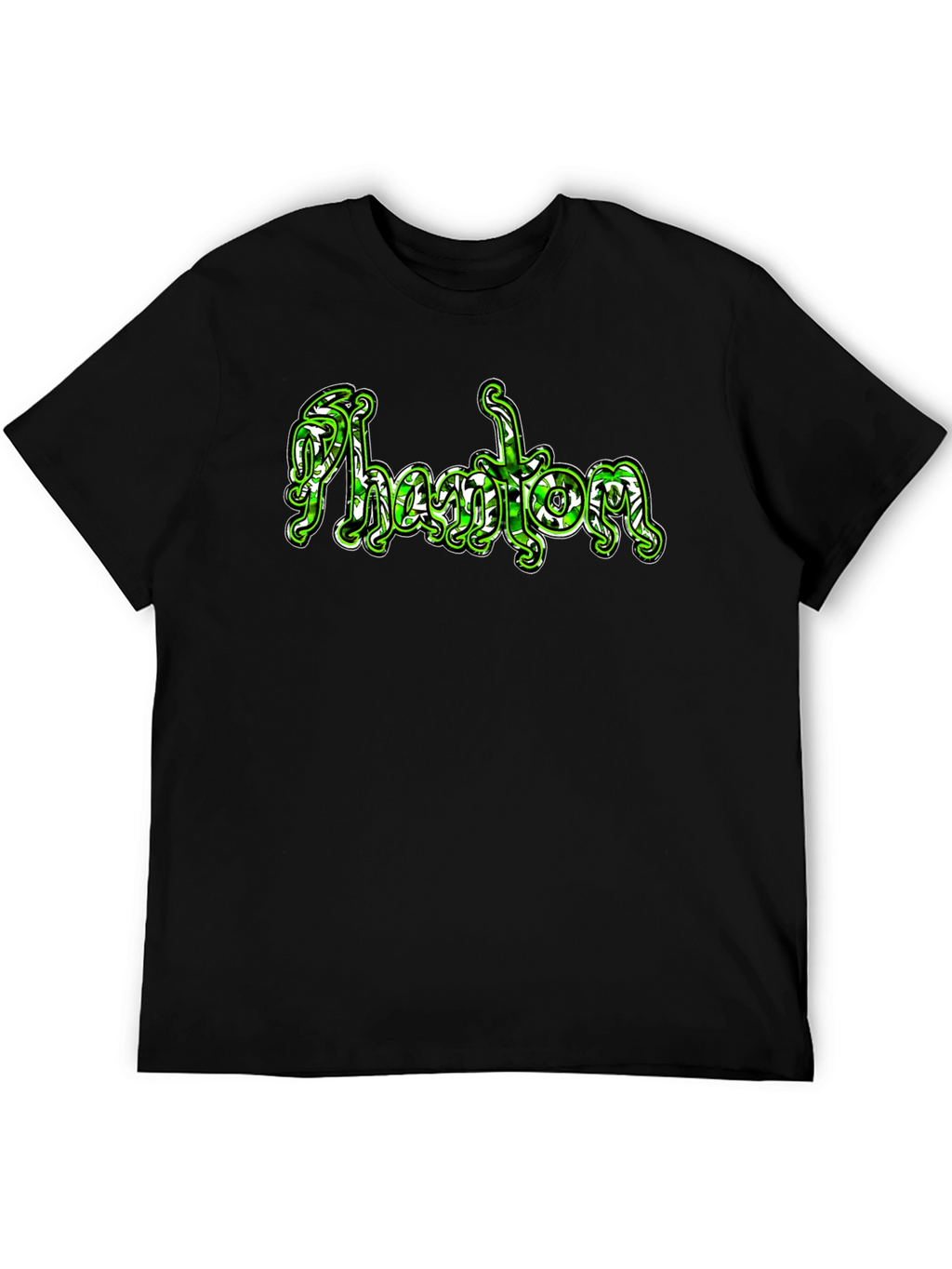 Phantom Graphic Black T-Shirt