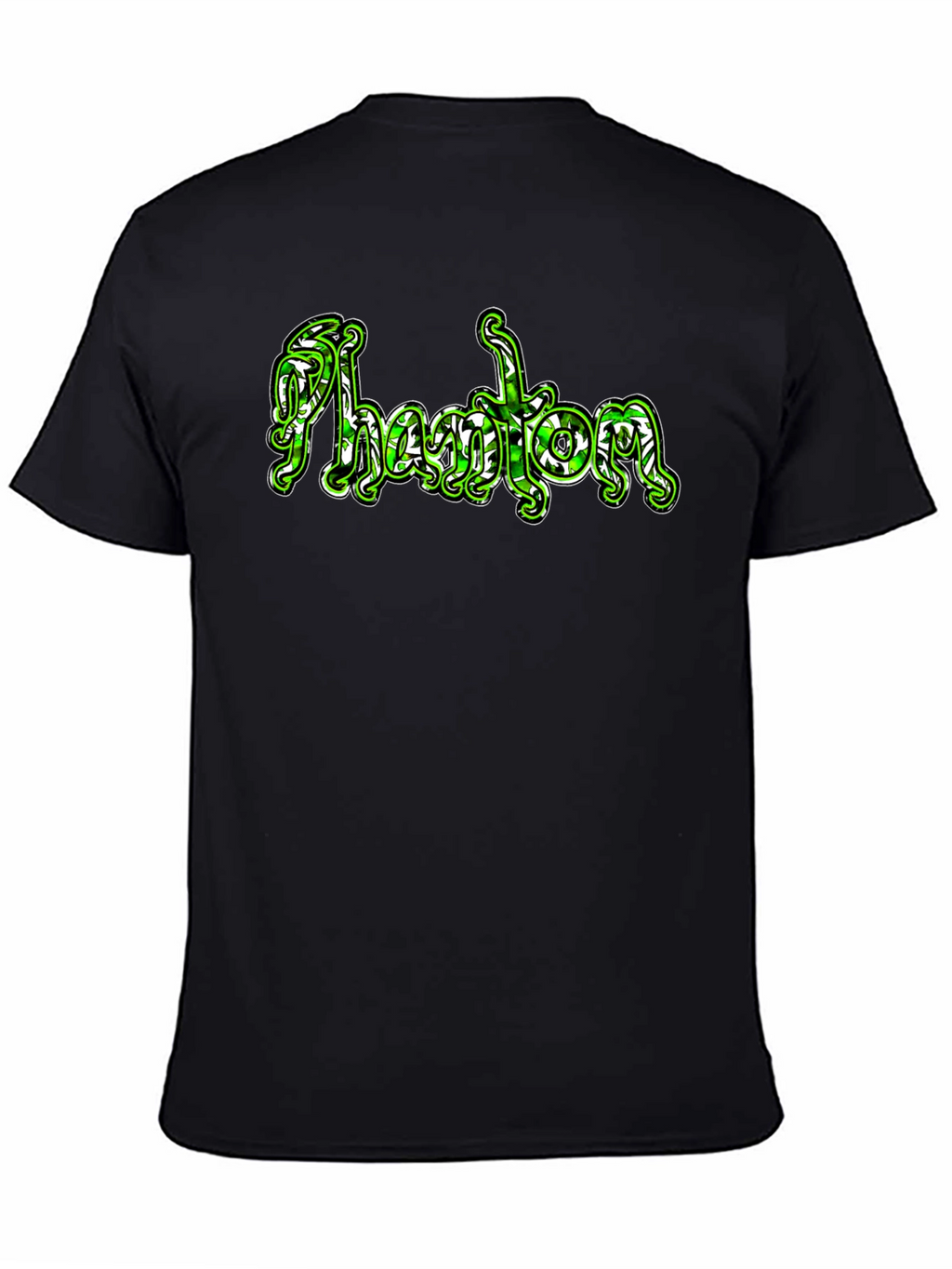 Phantom Graphic Black T-Shirt