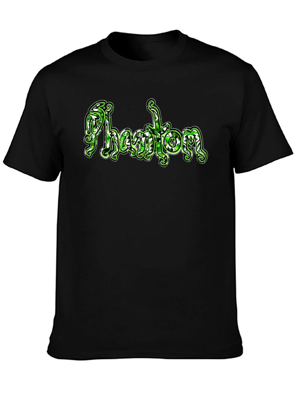 Phantom Graphic Black T-Shirt