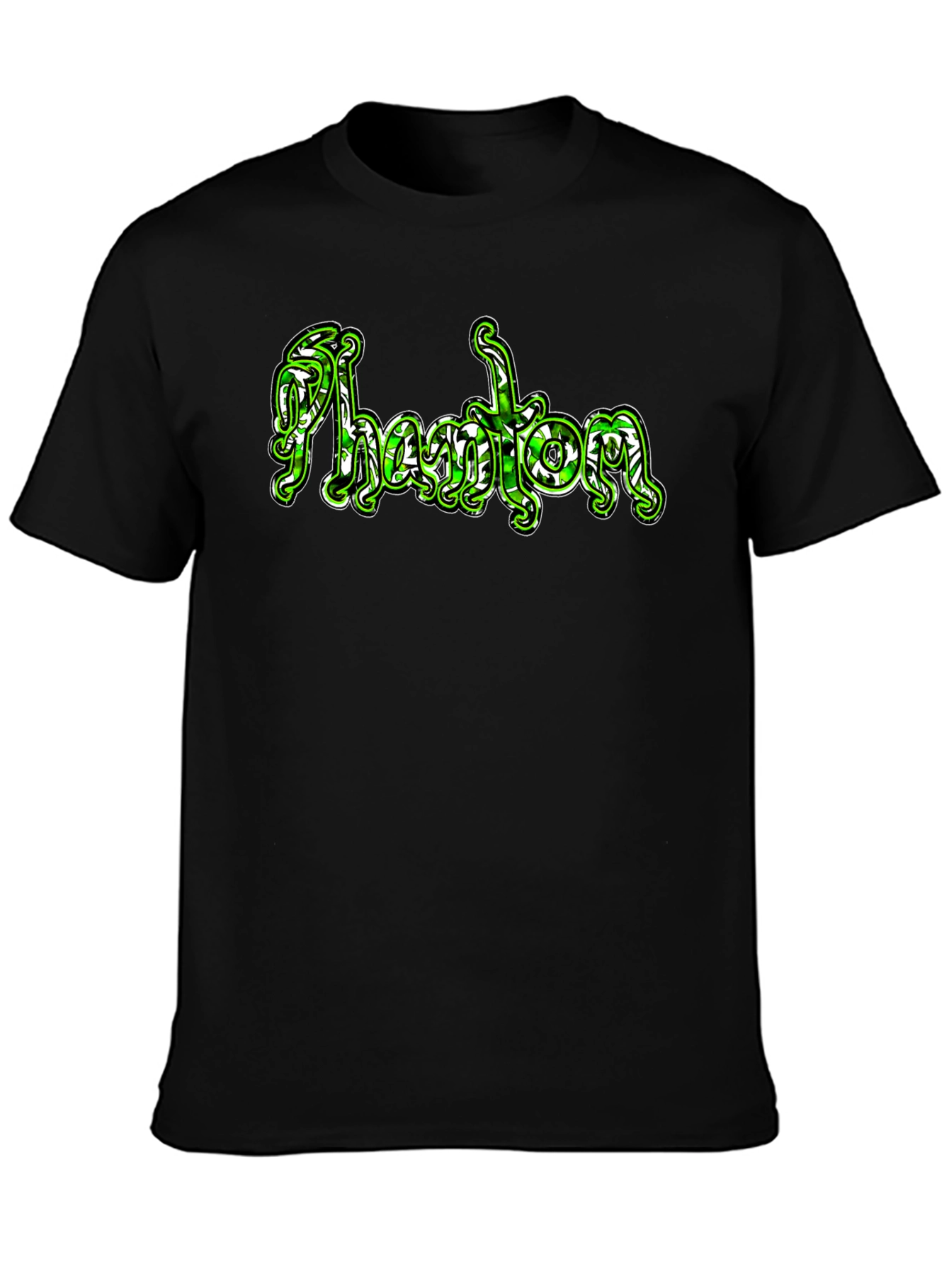 Phantom Graphic Black T-Shirt