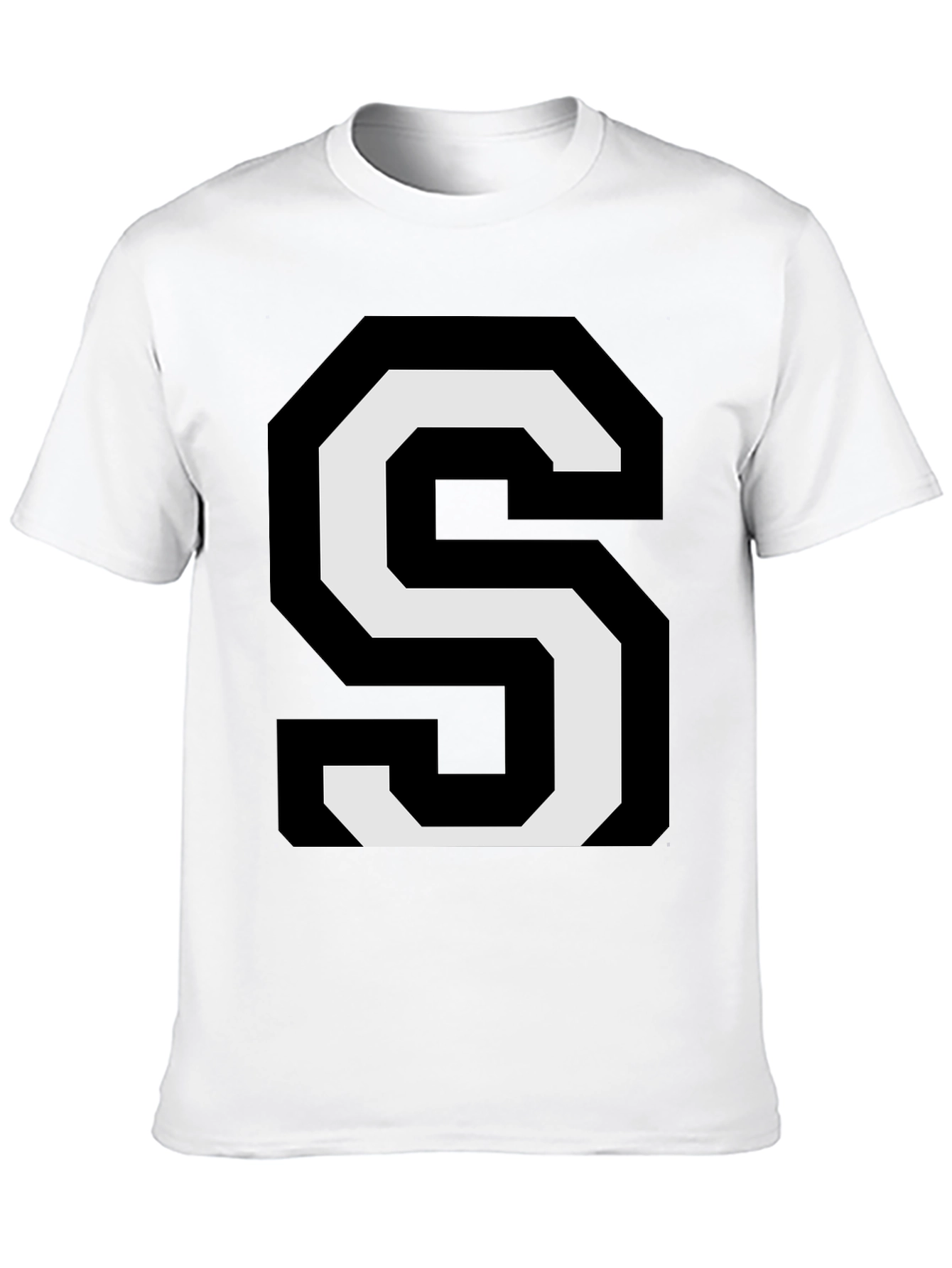Bold Initial S Graphic Tee