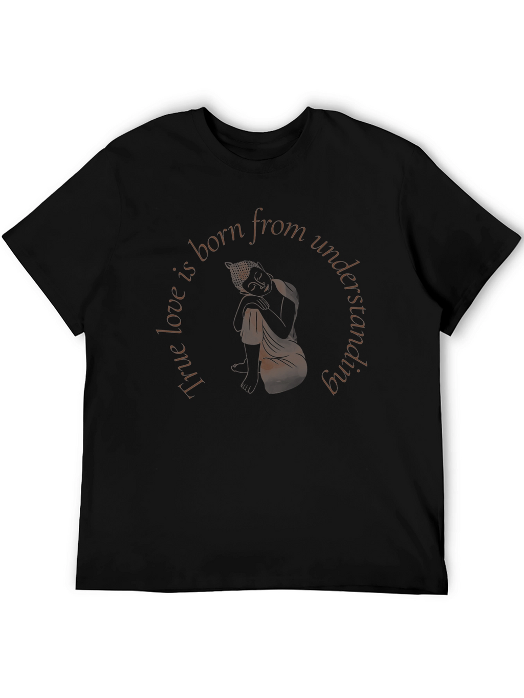 Mindful Buddha Graphic Tee - True Love Design