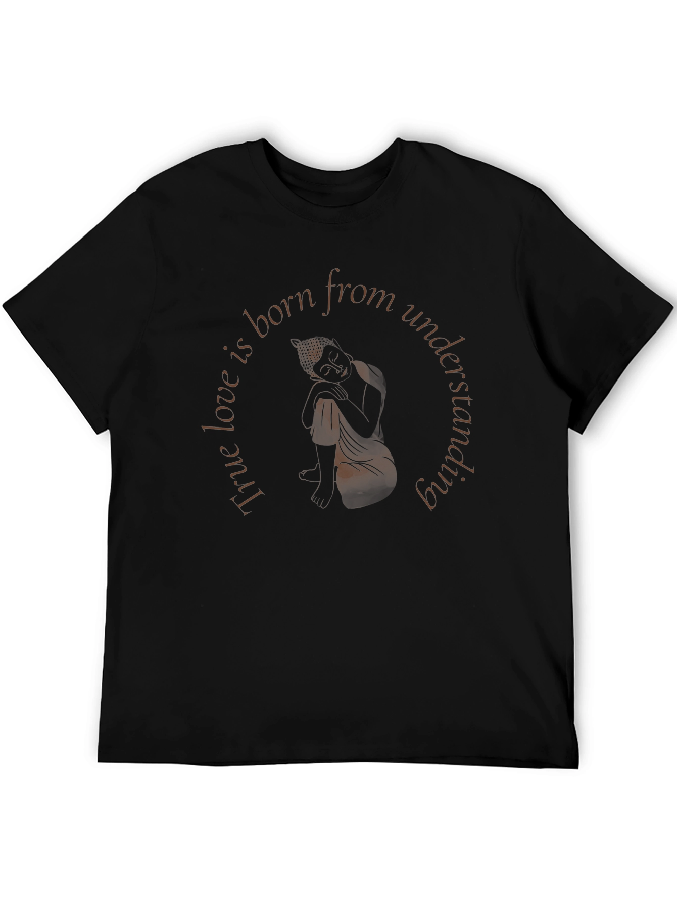 Mindful Buddha Graphic Tee - True Love Design