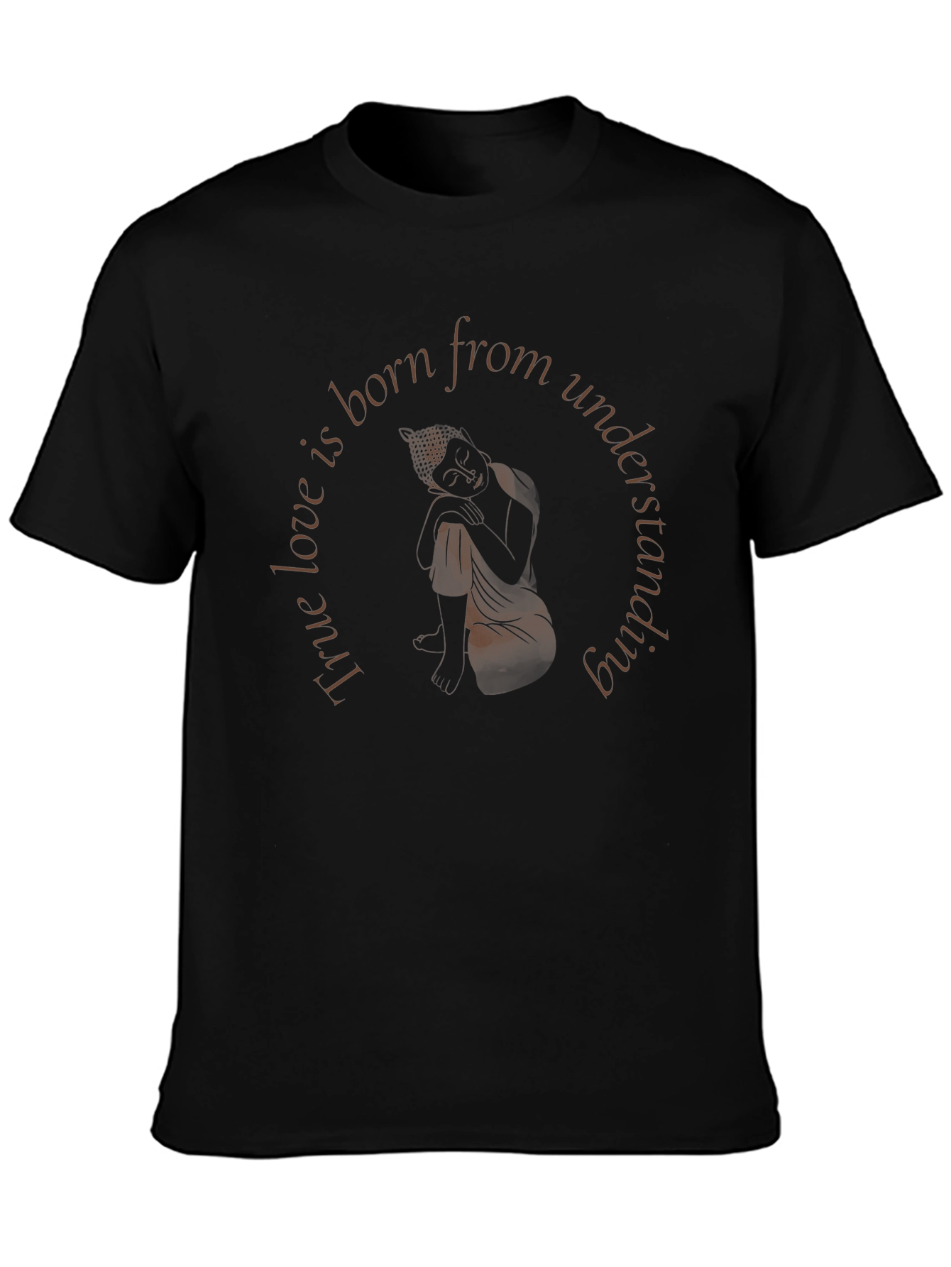 Mindful Buddha Graphic Tee - True Love Design