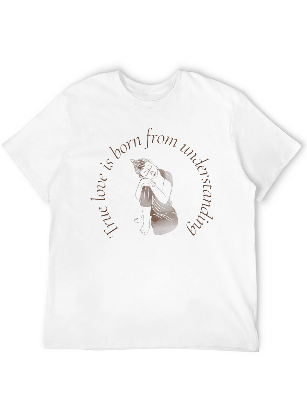 Mindful Buddha Graphic Tee - True Love Design