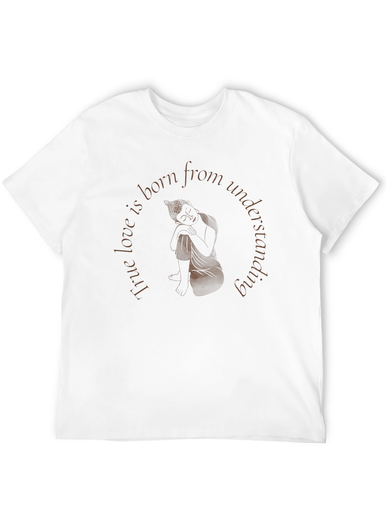 Mindful Buddha Graphic Tee - True Love Design