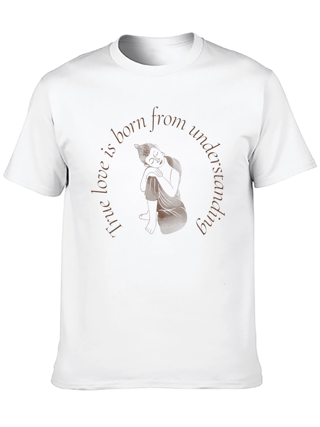 Mindful Buddha Graphic Tee - True Love Design