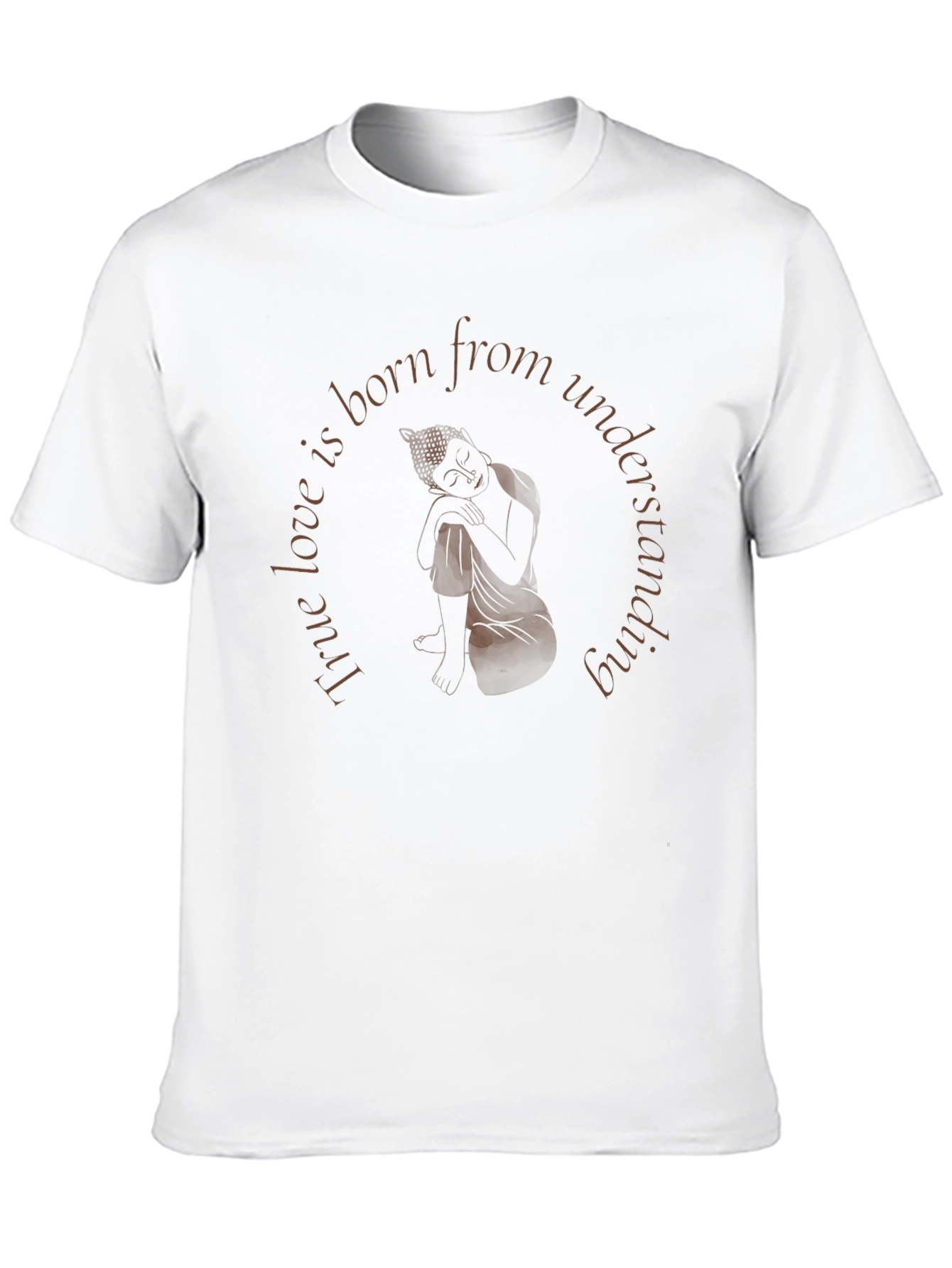 Mindful Buddha Graphic Tee - True Love Design
