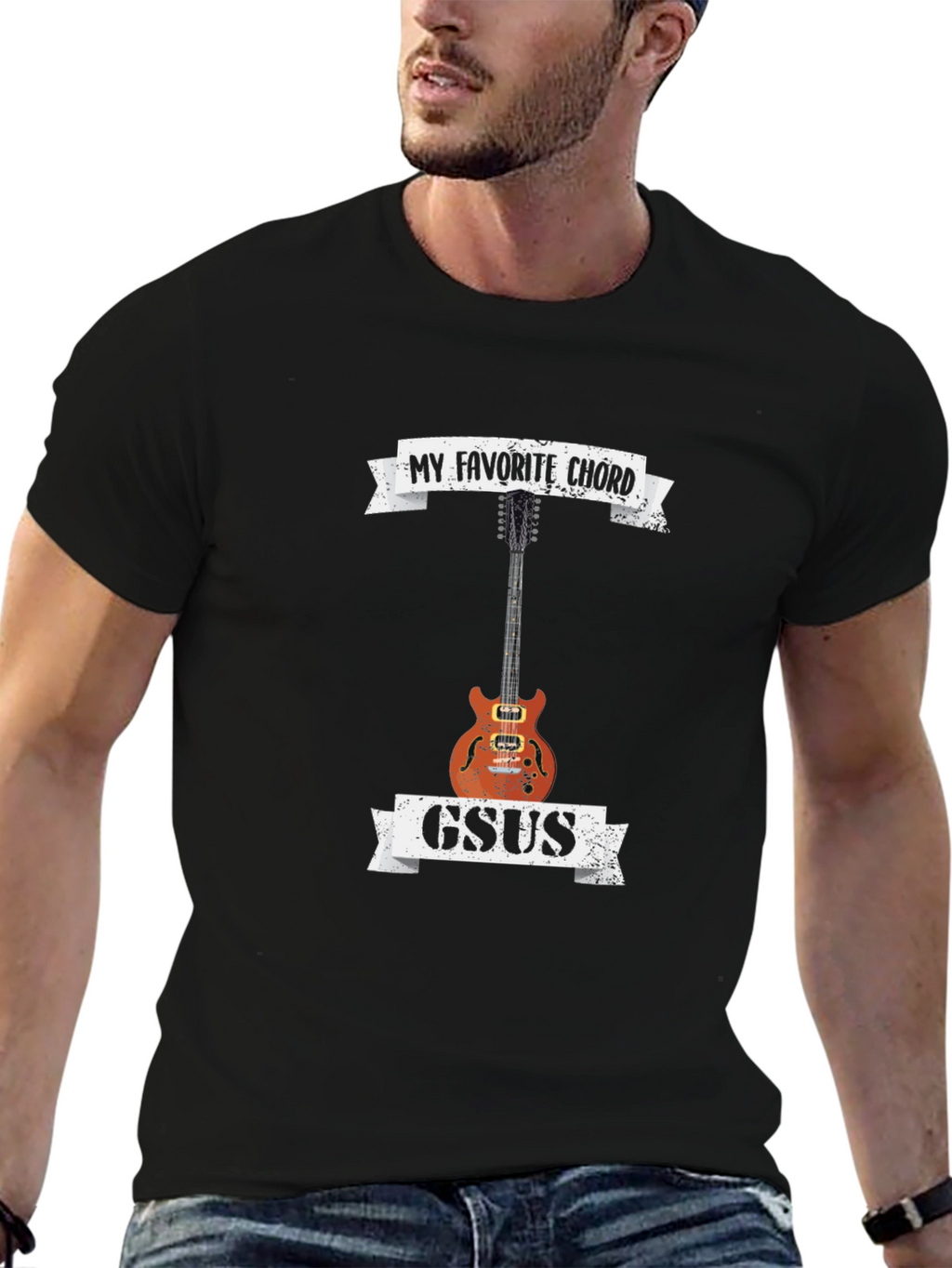 My Favorite Chord Guitar T-Shirt