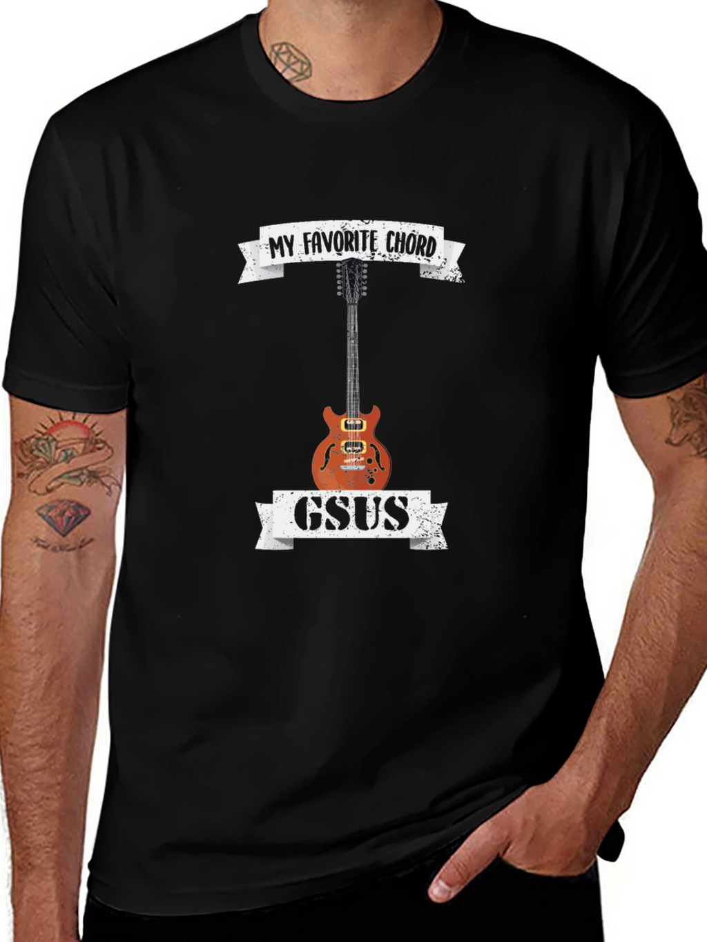 My Favorite Chord Guitar T-Shirt