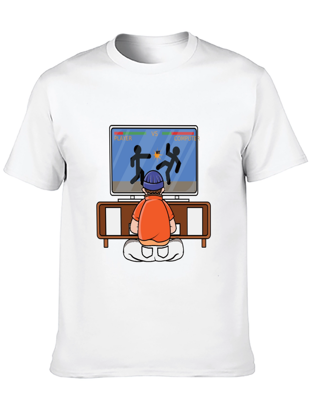 Player vs Computer Gamer T-Shirt