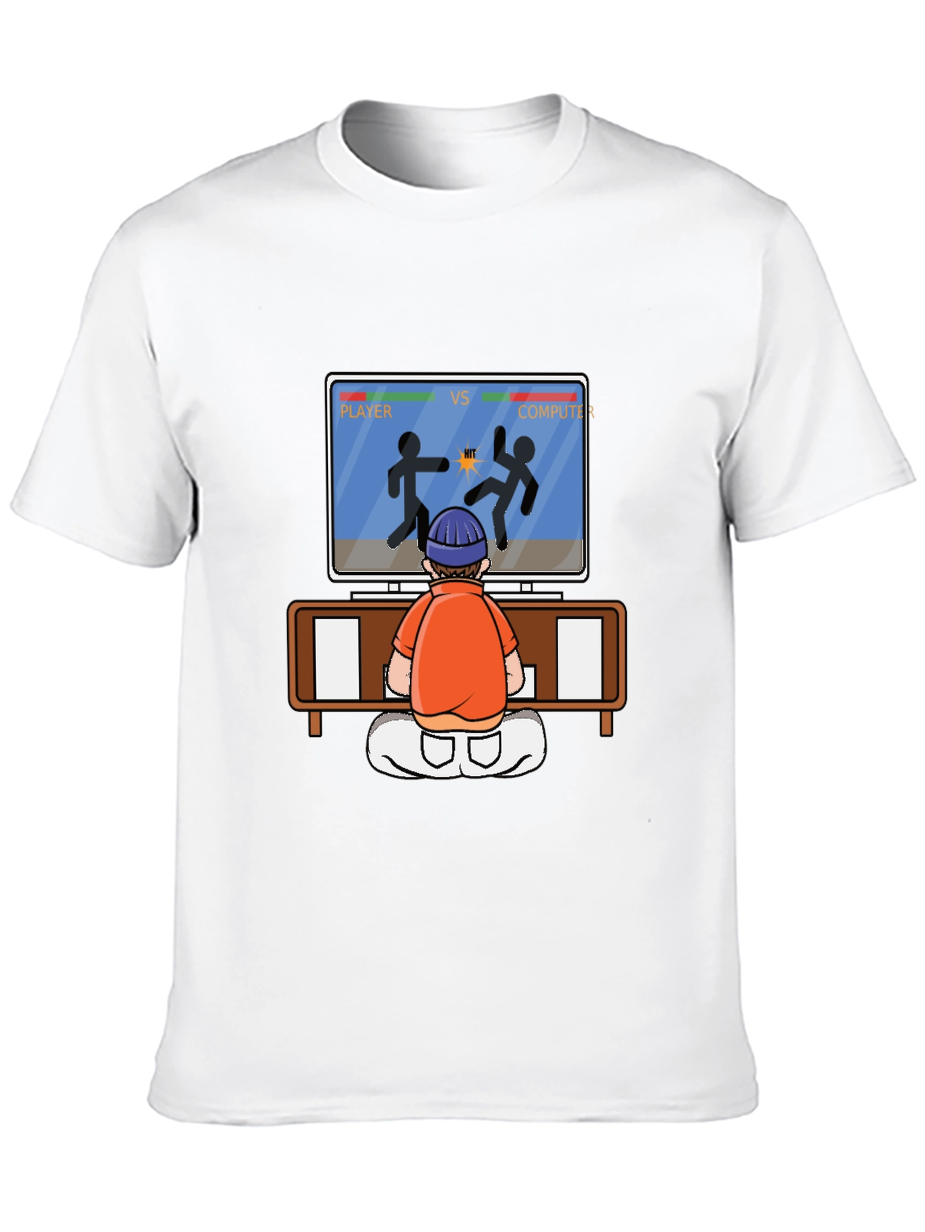 Player vs Computer Gamer T-Shirt