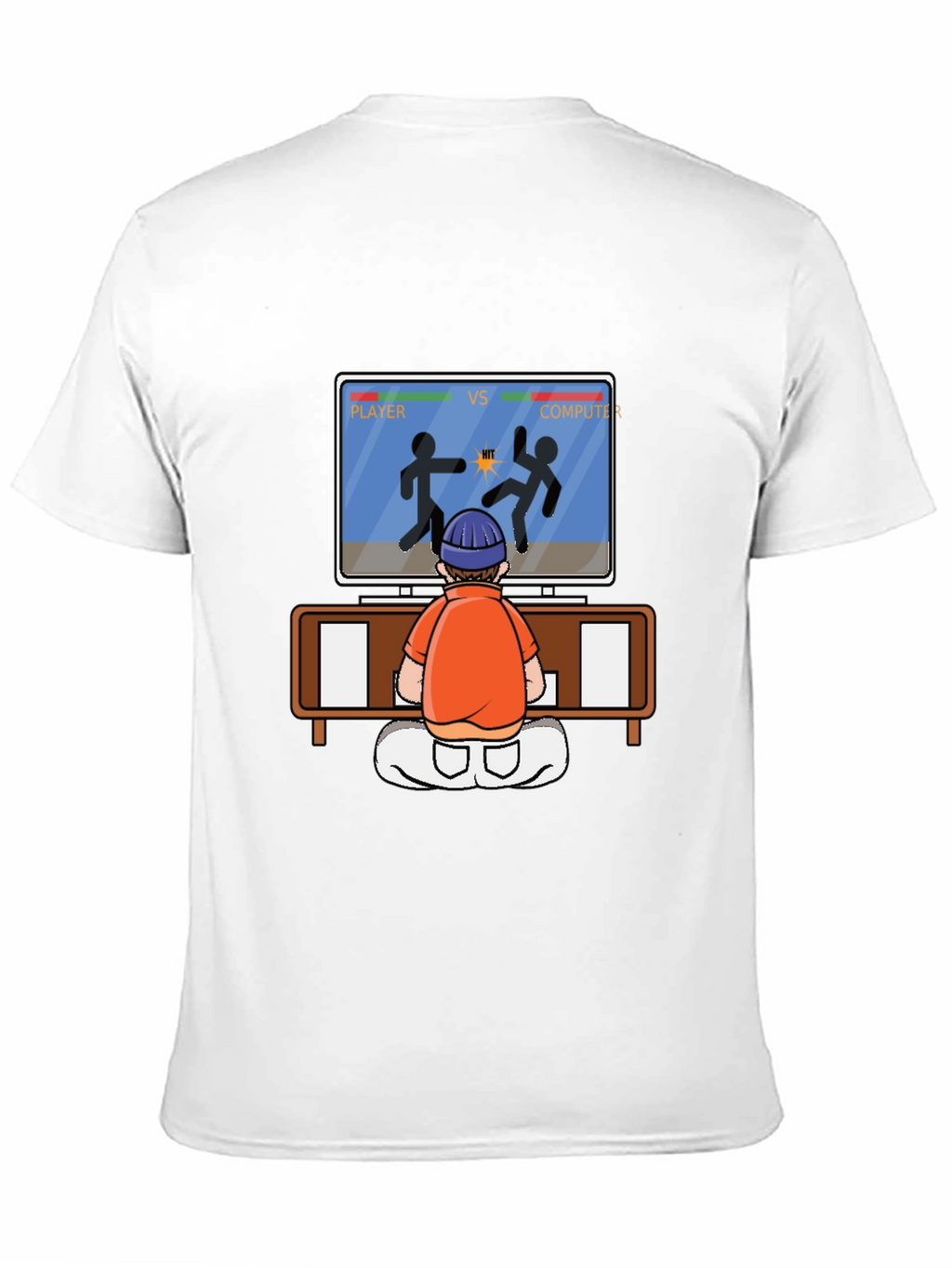 Player vs Computer Gamer T-Shirt