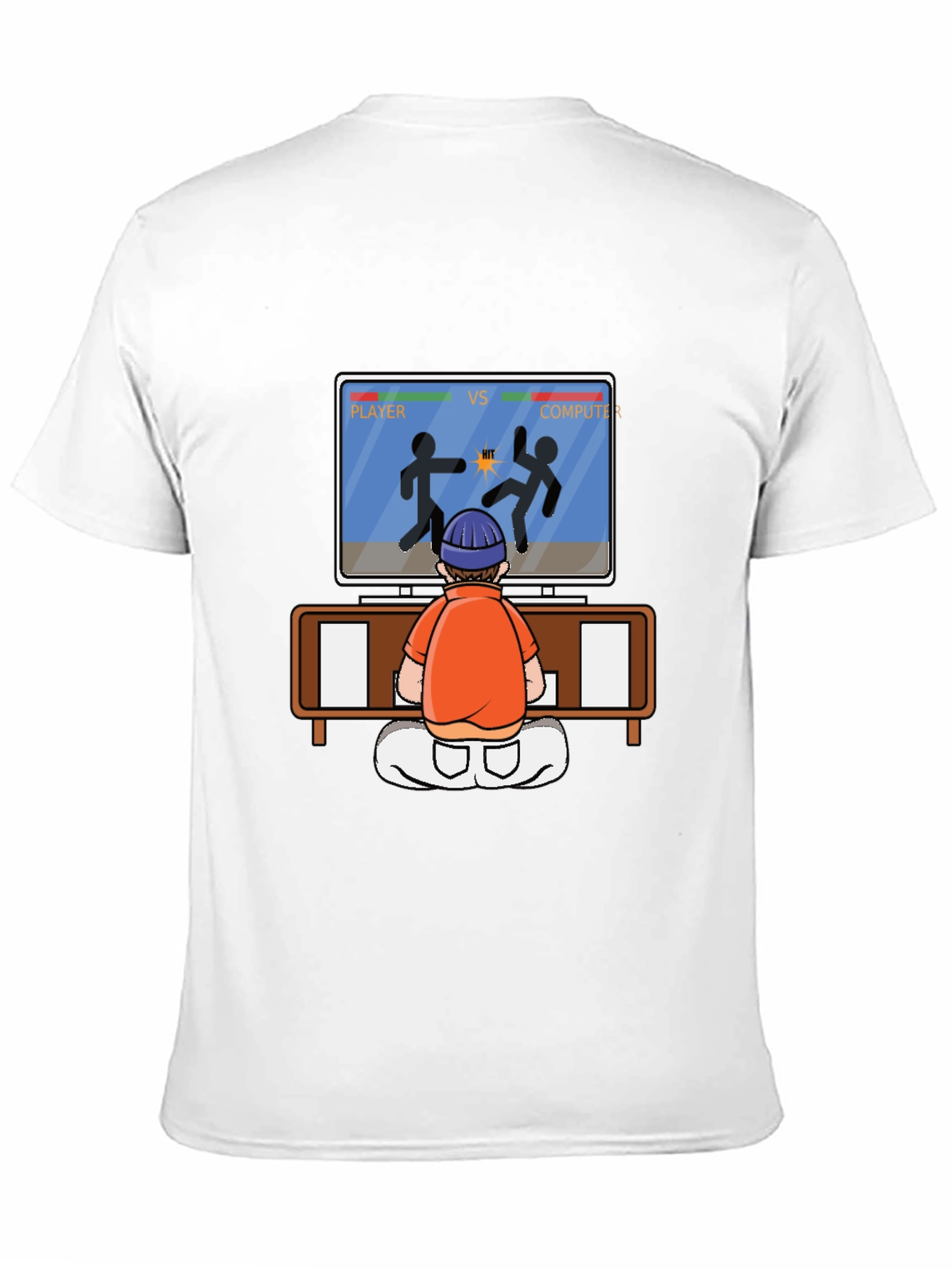 Player vs Computer Gamer T-Shirt
