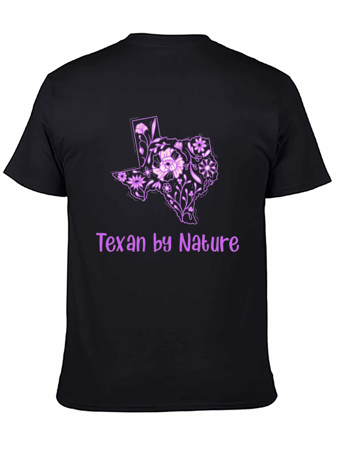 Texan by Nature Graphic Tee - Floral Texas Pride