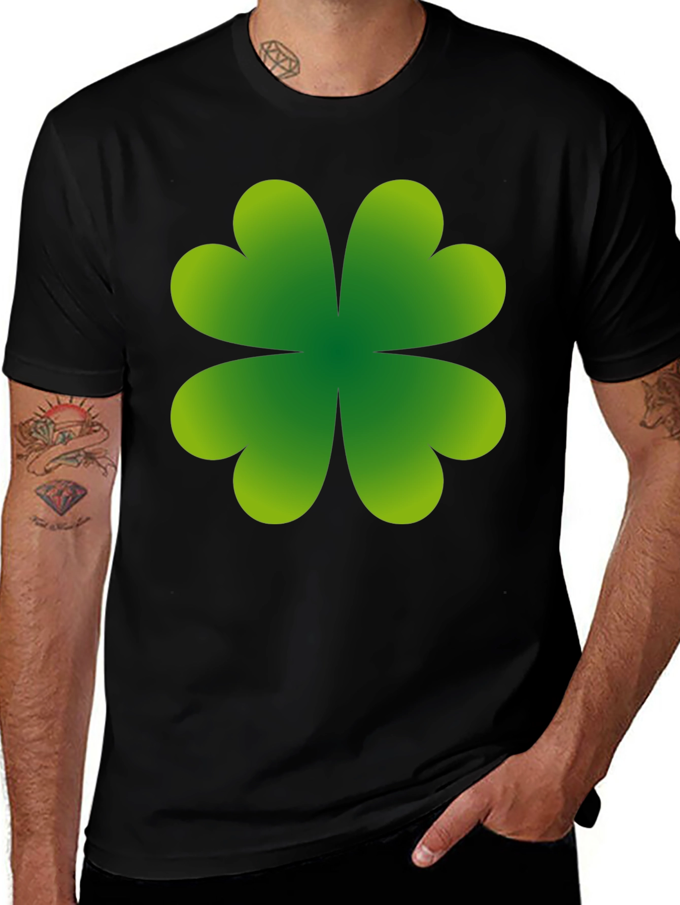 St. Patricks Day Clover T-Shirt
