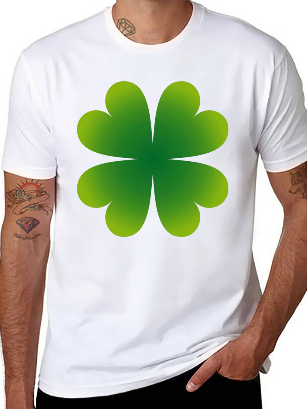 St. Patricks Day Clover T-Shirt
