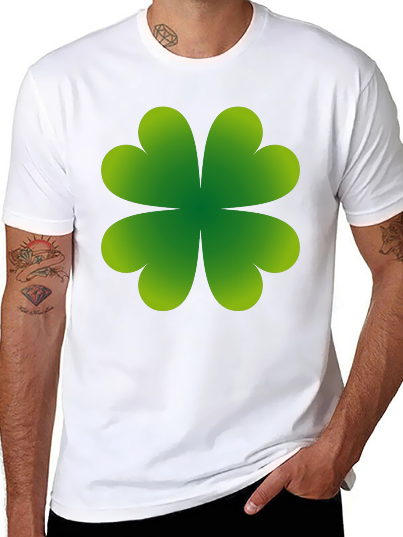 St. Patricks Day Clover T-Shirt