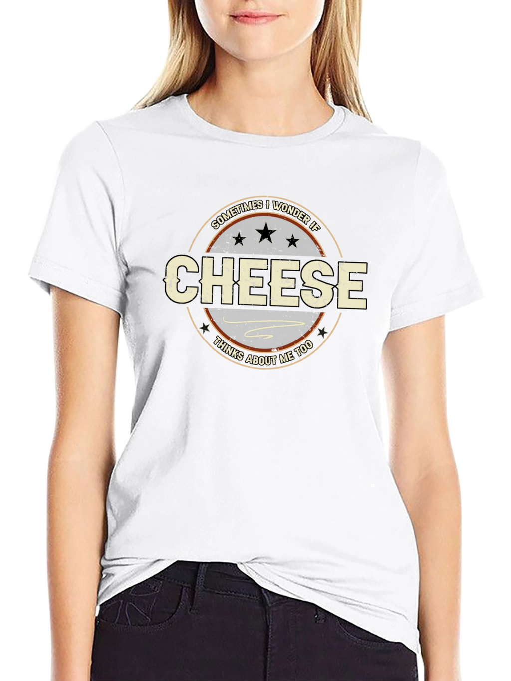 Cheese Lover T-Shirt - Funny Graphic Tee