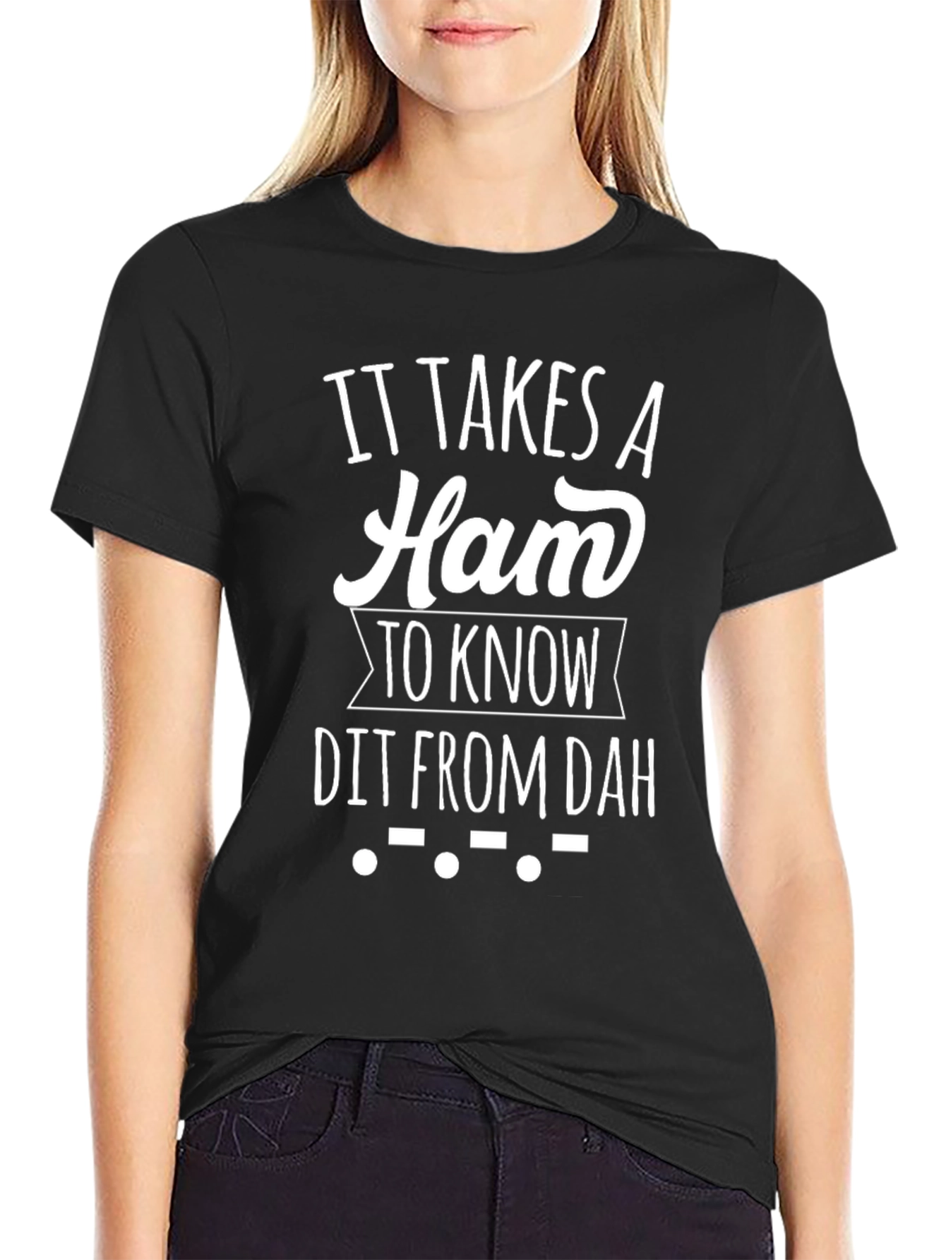 Ham Radio Operator Morse Code T-Shirt