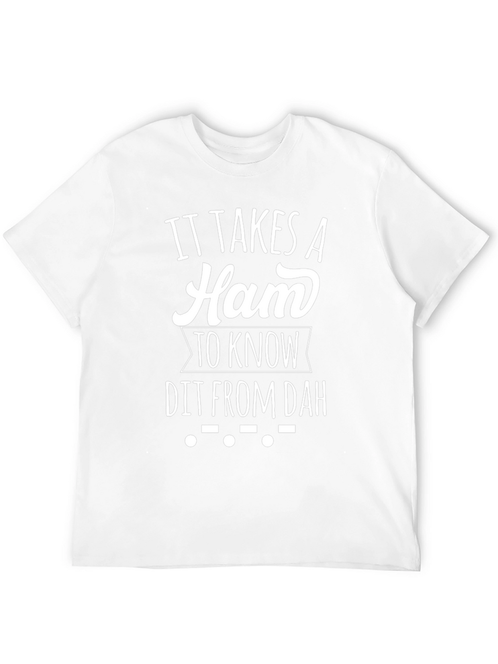 Ham Radio Operator Morse Code T-Shirt