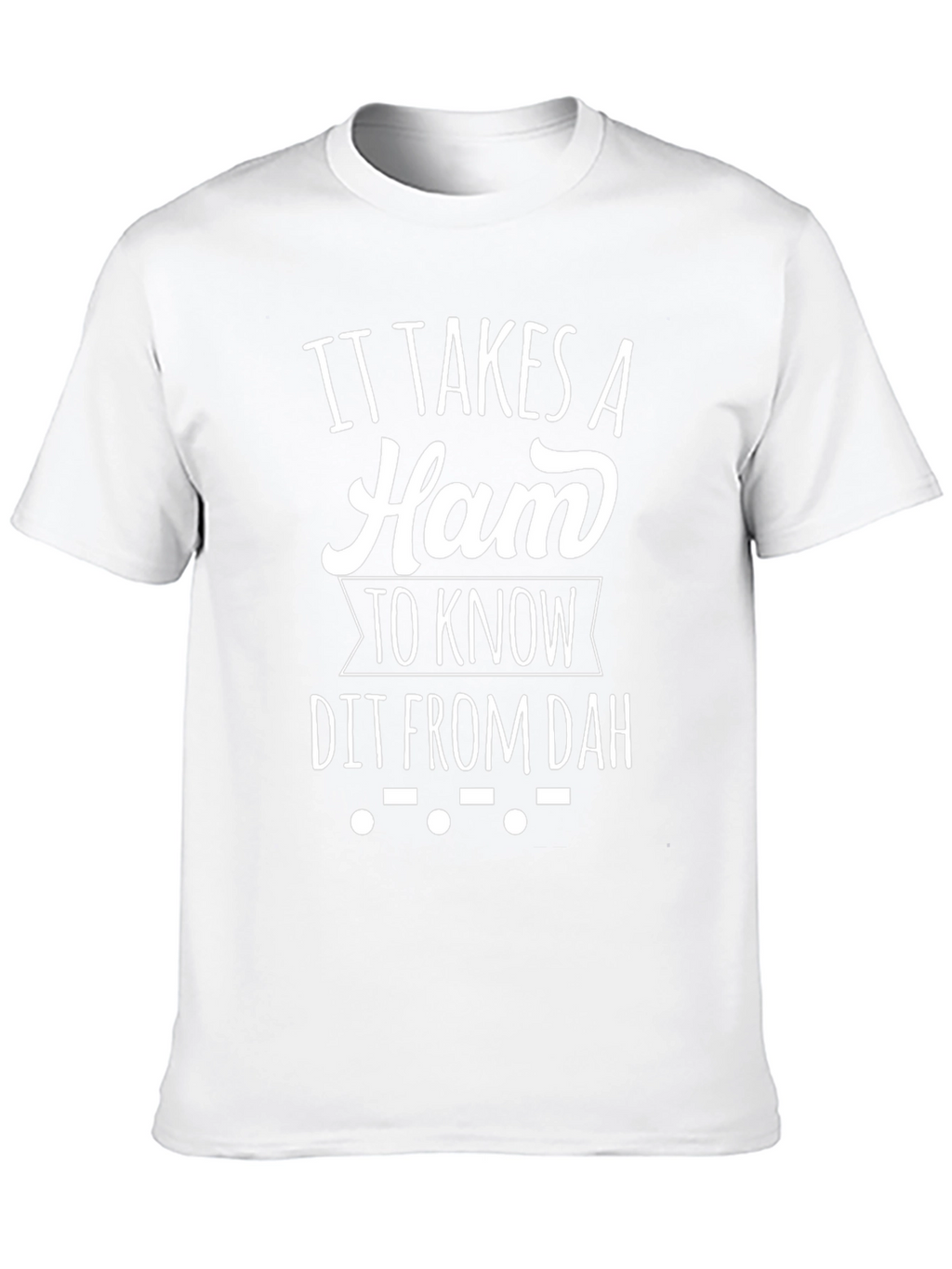 Ham Radio Operator Morse Code T-Shirt