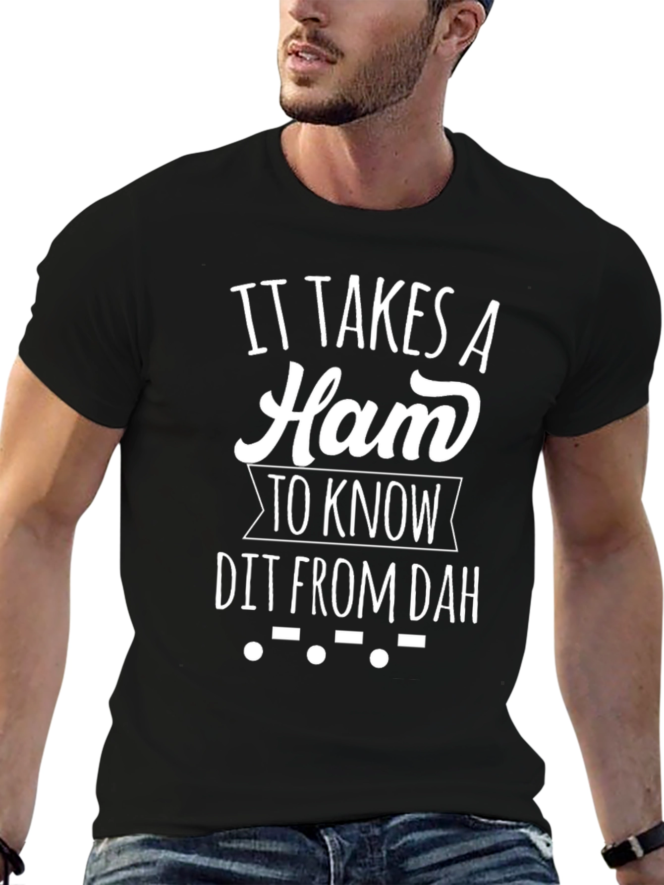 Ham Radio Operator Morse Code T-Shirt