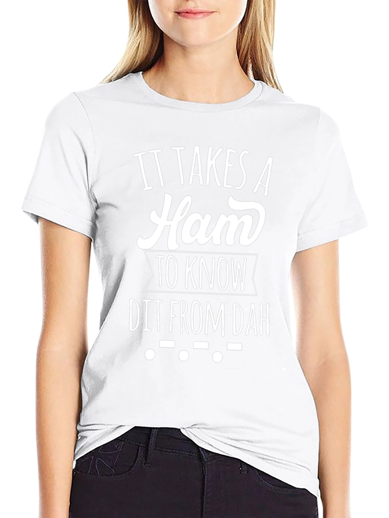 Ham Radio Operator Morse Code T-Shirt
