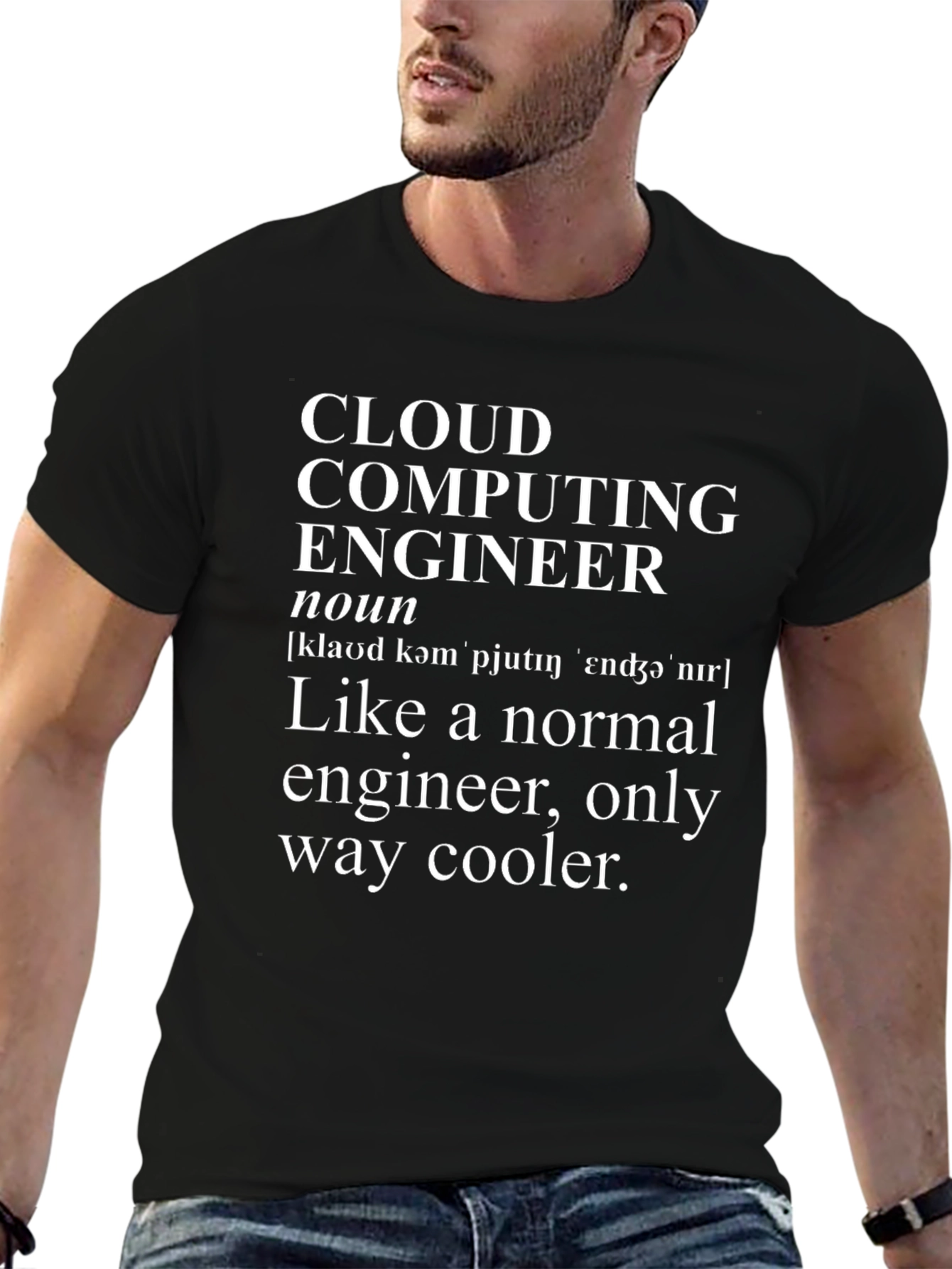 Cloud Computing Engineer T-Shirt - Cool Tech Tee
