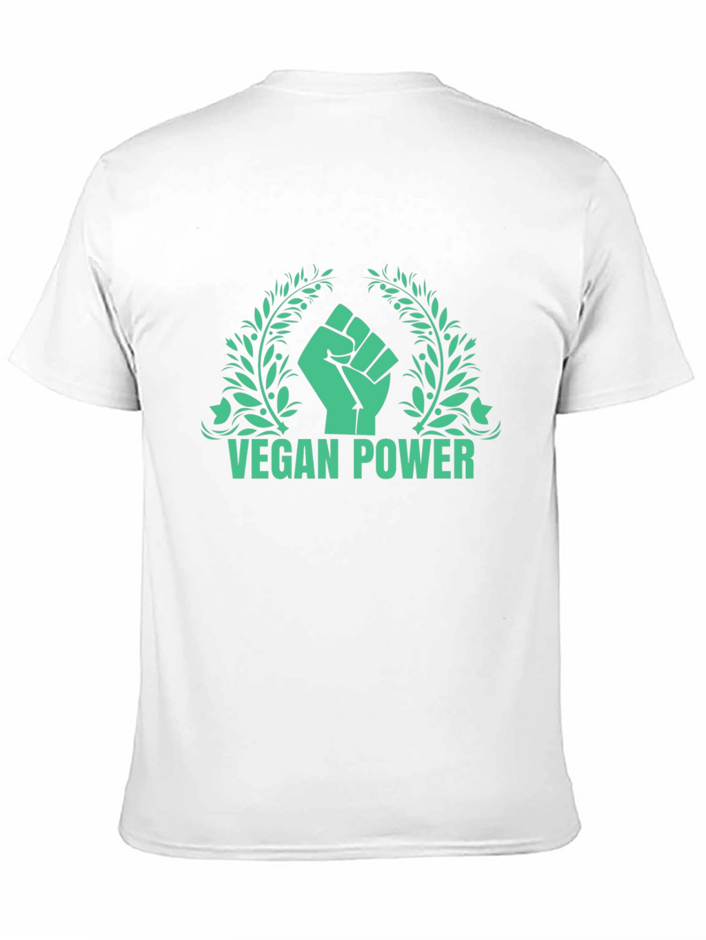 Vegan Power Graphic Tee - Black