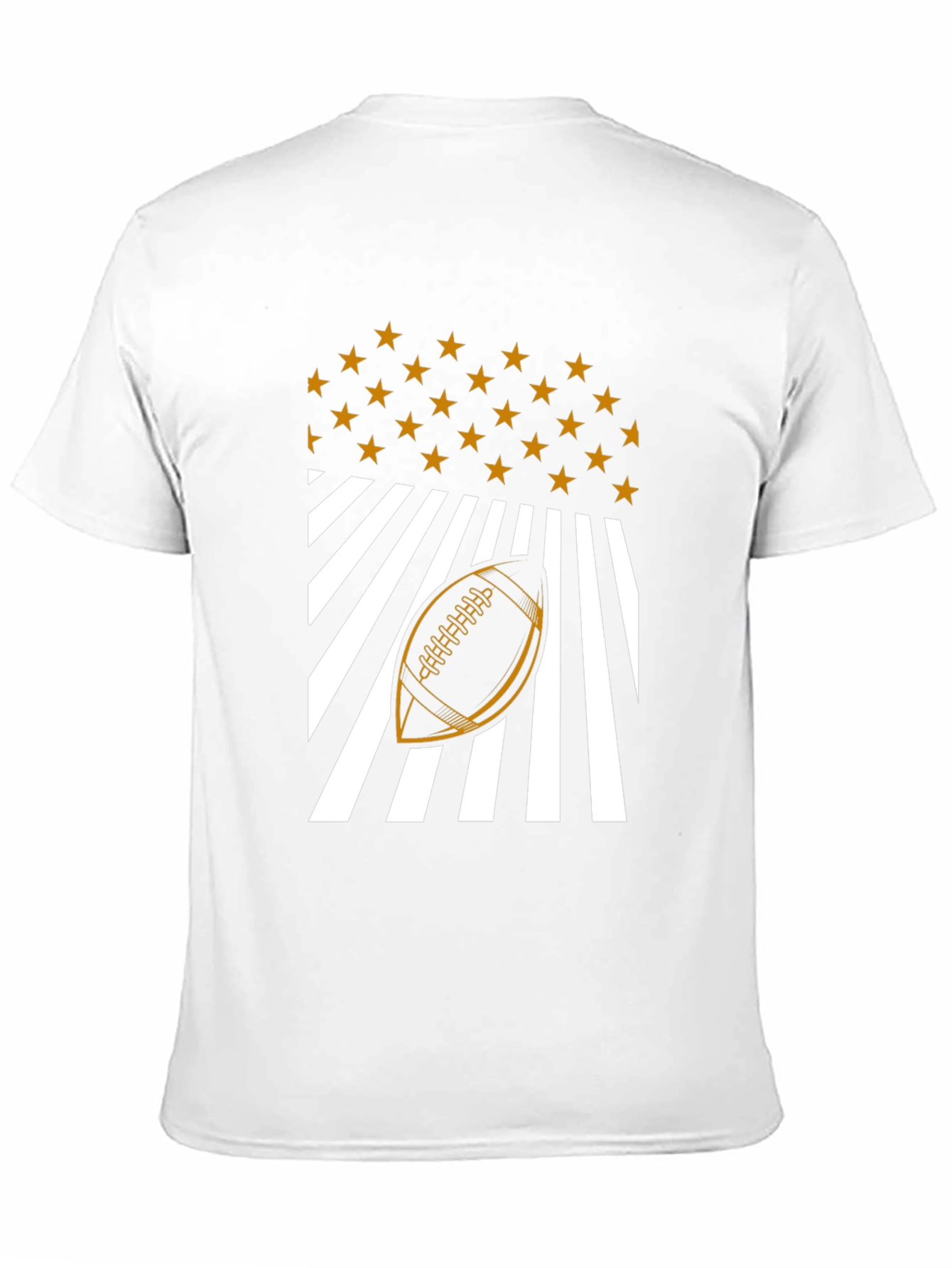 Football Stars & Stripes Graphic T-Shirt