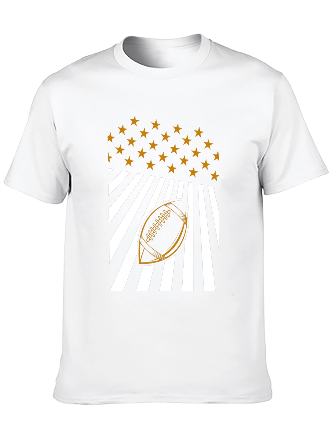 Football Stars & Stripes Graphic T-Shirt